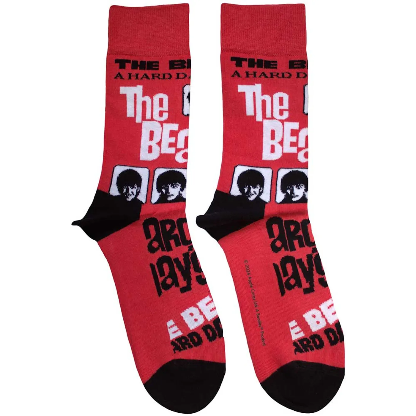 The Beatles Ankle Socks - A Hard Day's Night