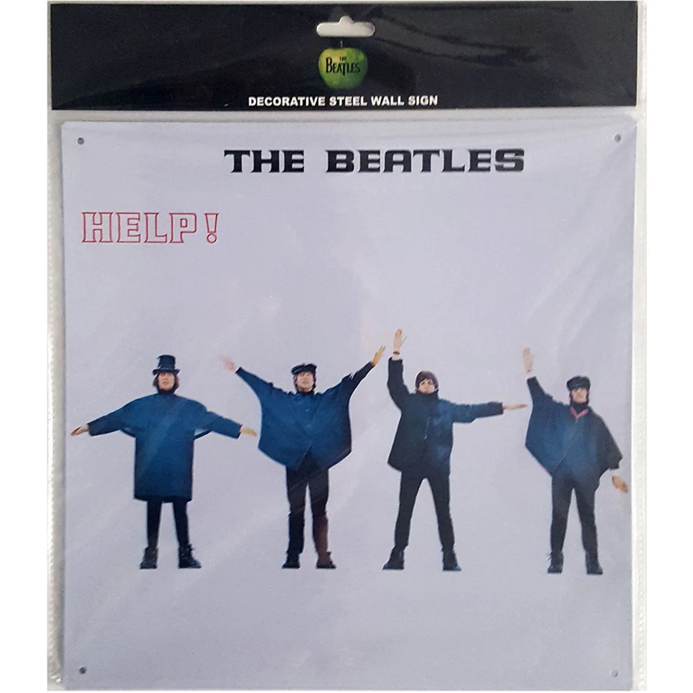 The Beatles Collectables - Tin Signs 30x30 - HELP! Album Cover Steel