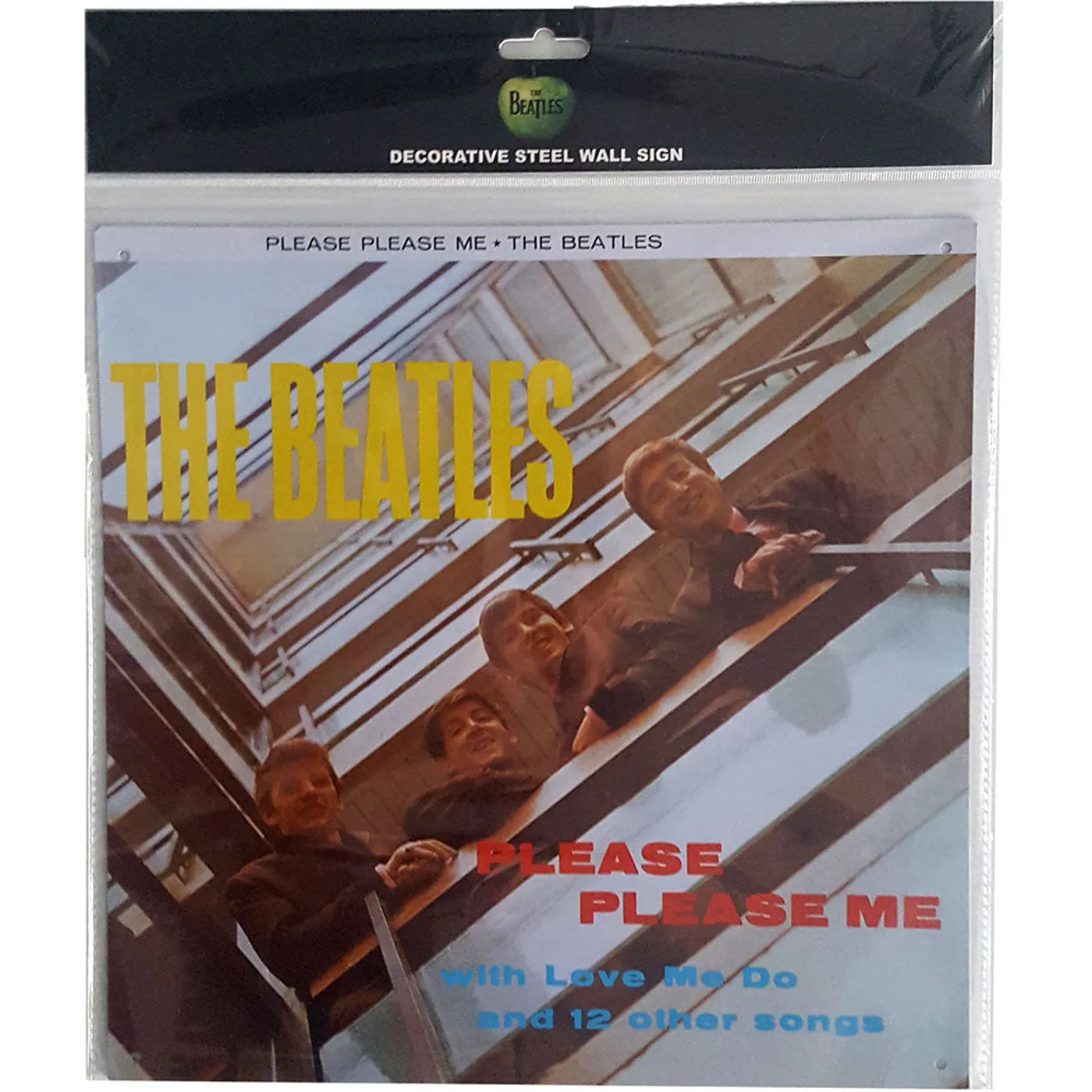 The Beatles Collectables - Tin Signs 30x30 - Please, Please Me Album Cover Steel