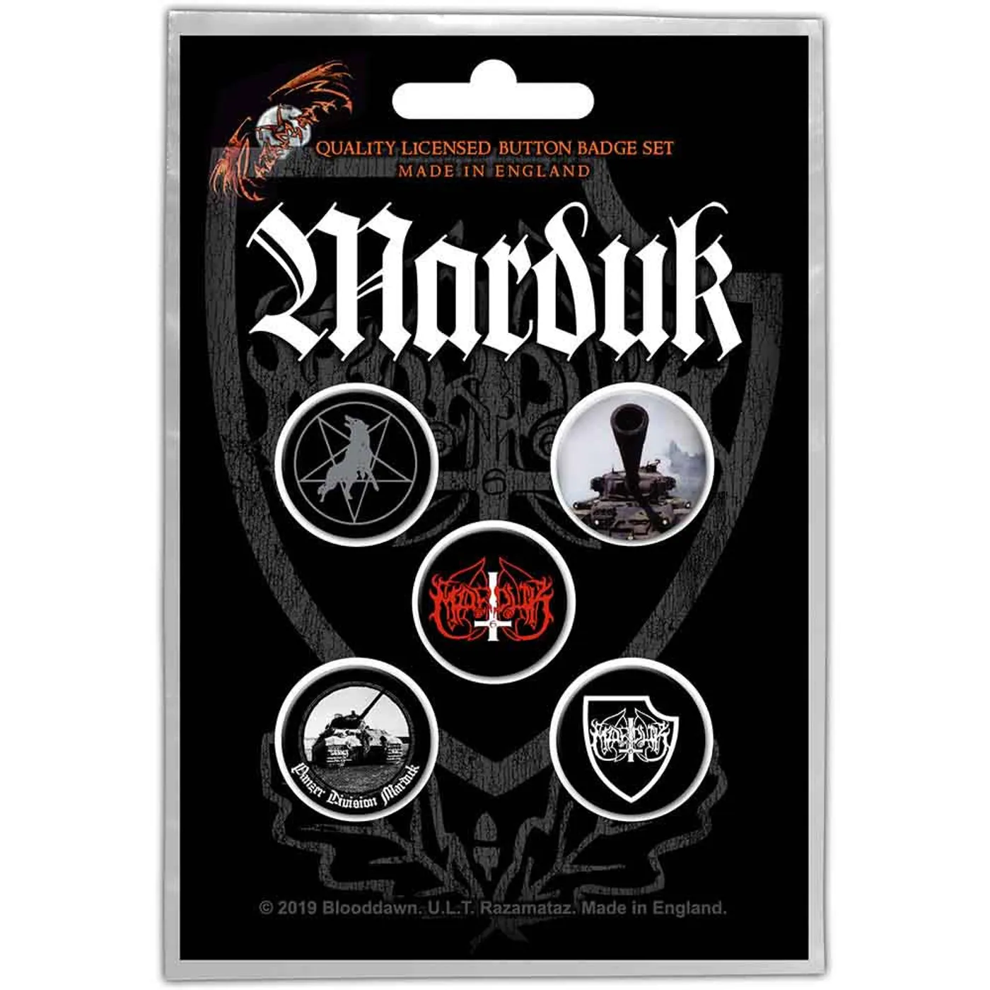 Marduk Plastic - Pin Badge - Panzer Division