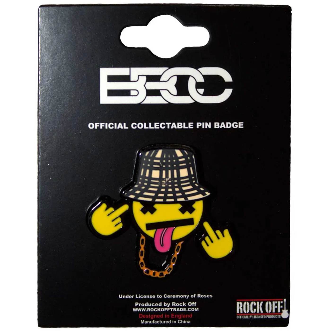 Bad Boy Chiller Crew Pin - Badge - Disrespectful Emblem