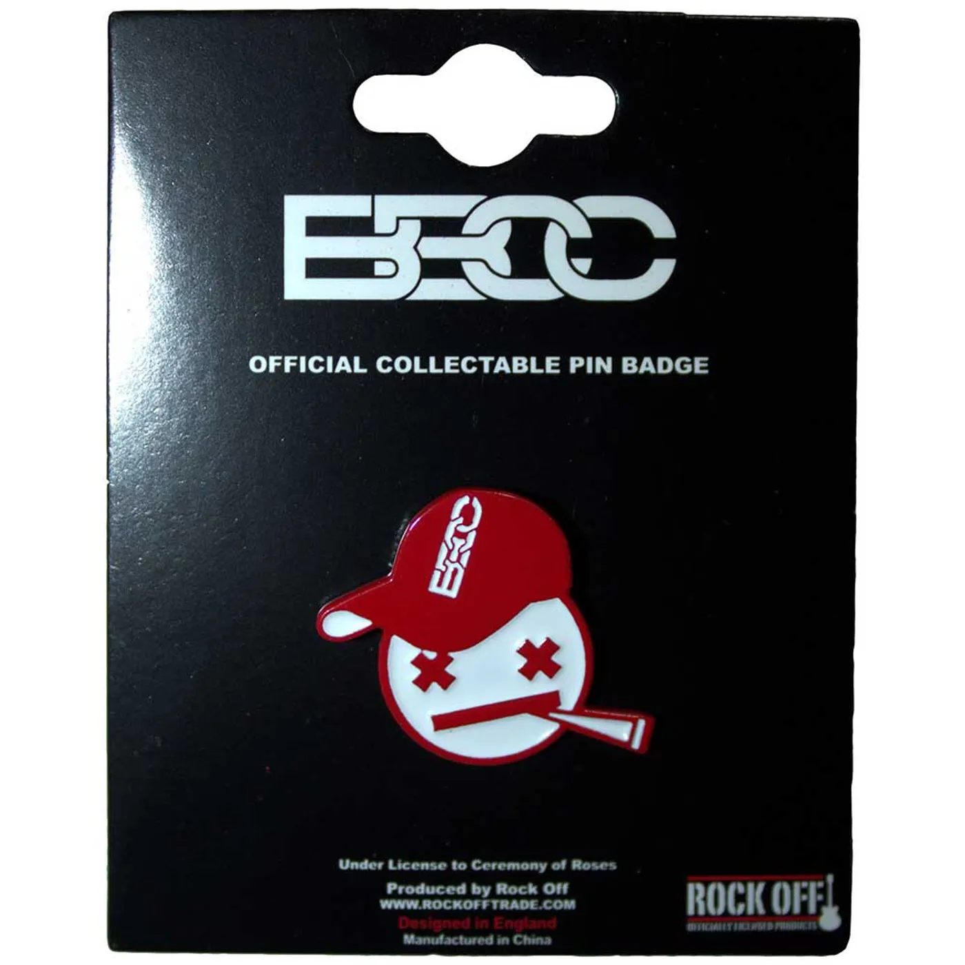 Bad Boy Chiller Crew Pin - Badge - Red Emblem