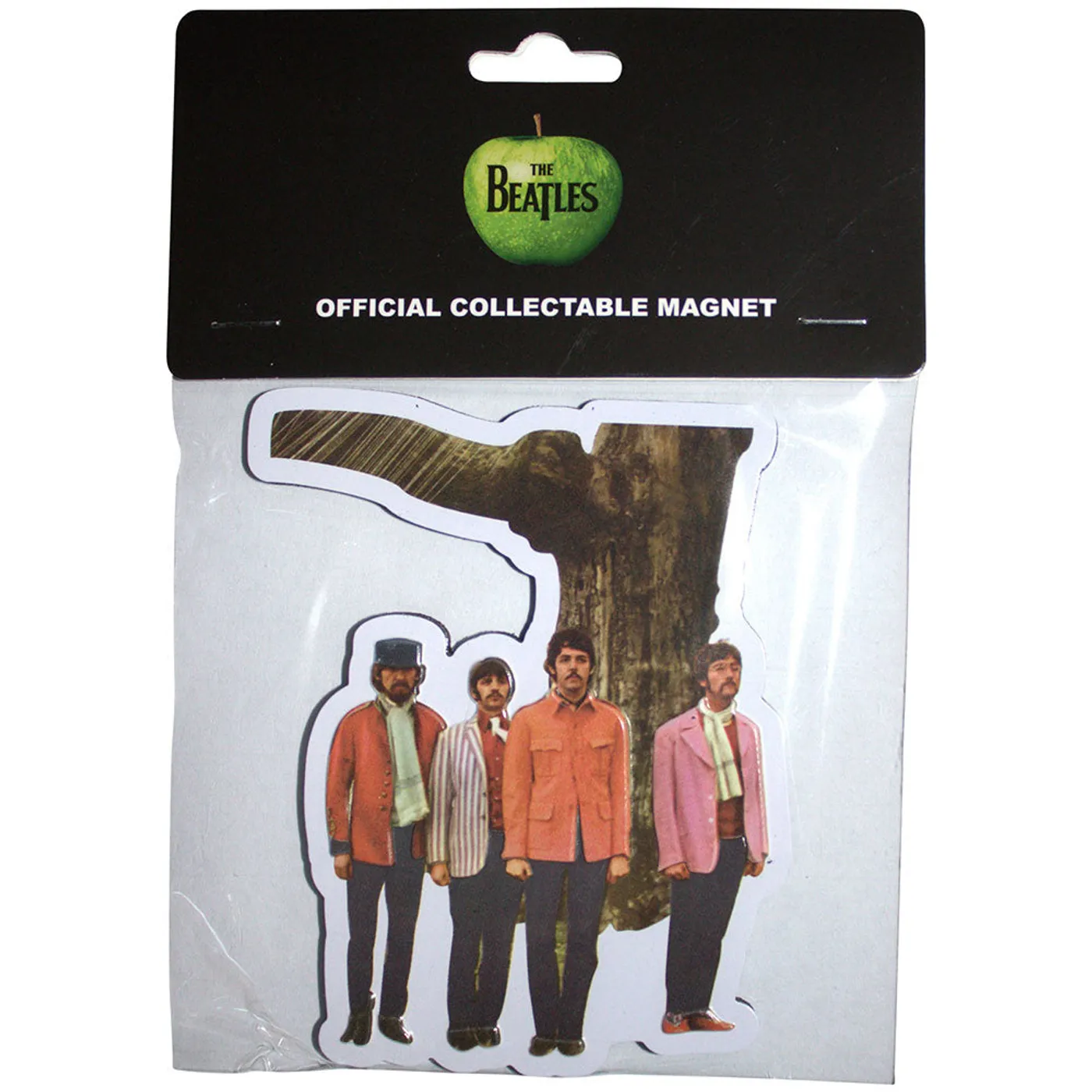 The Beatles Fridge Magnets - Strawberry Fields Forever Embossed