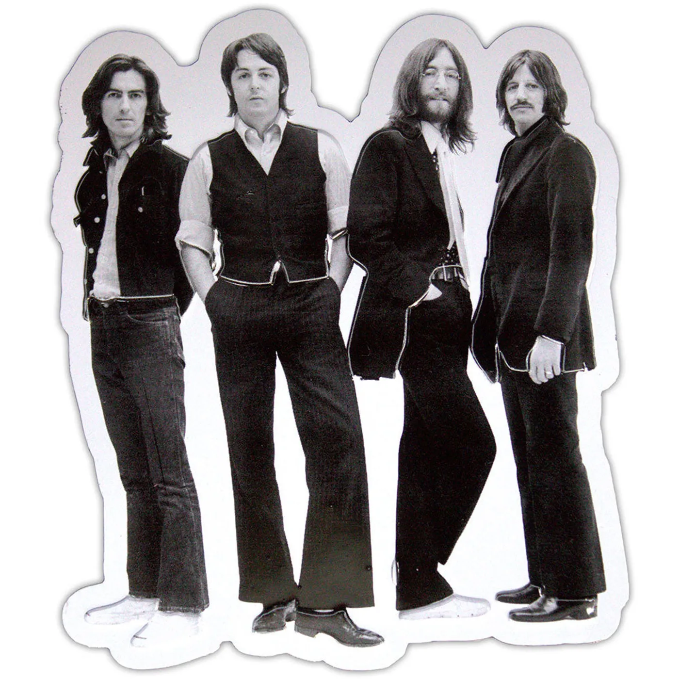 The Beatles Fridge Magnets - White Album Iconic Image Embossed