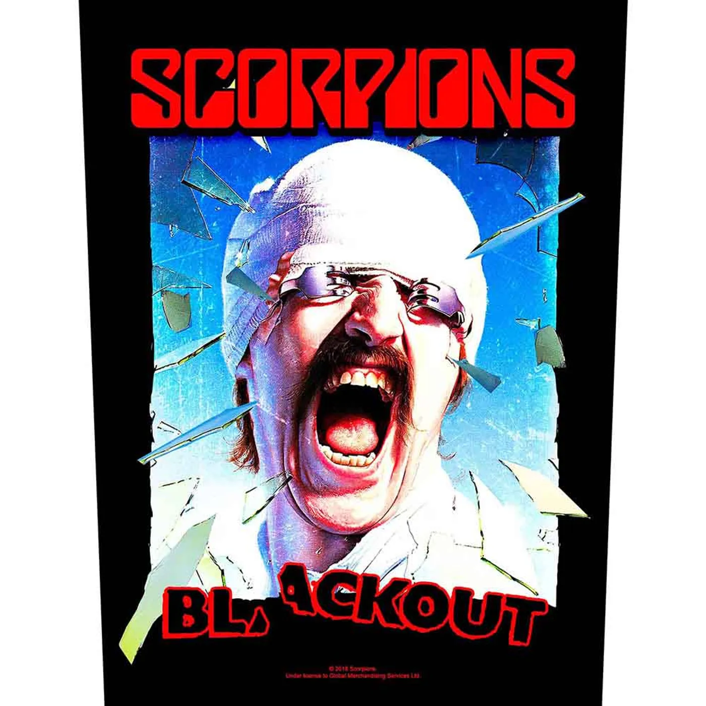 Scorpions Patches - Woven Sew On - Blackout