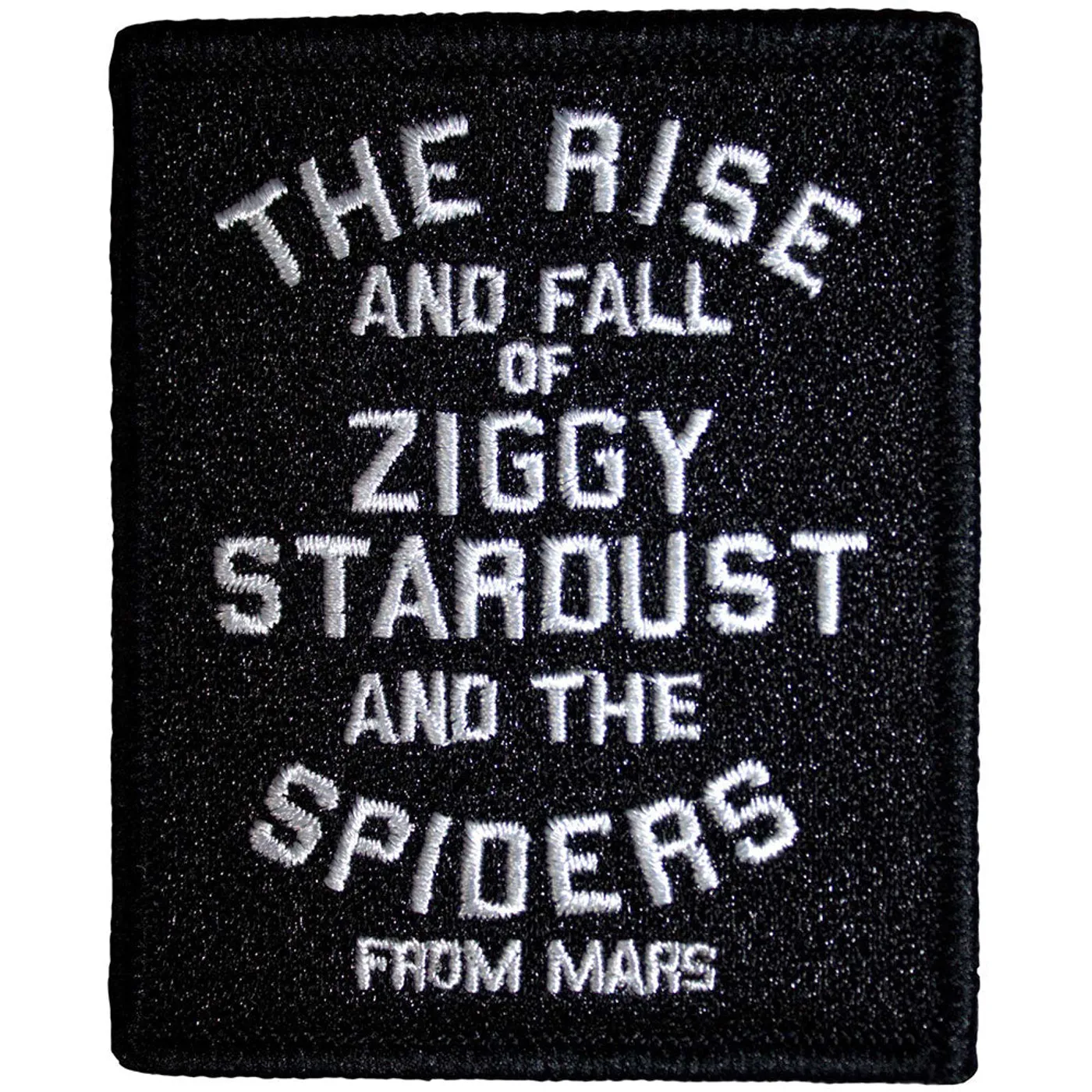 David Bowie Patches - Iron On - The Rise and Fall