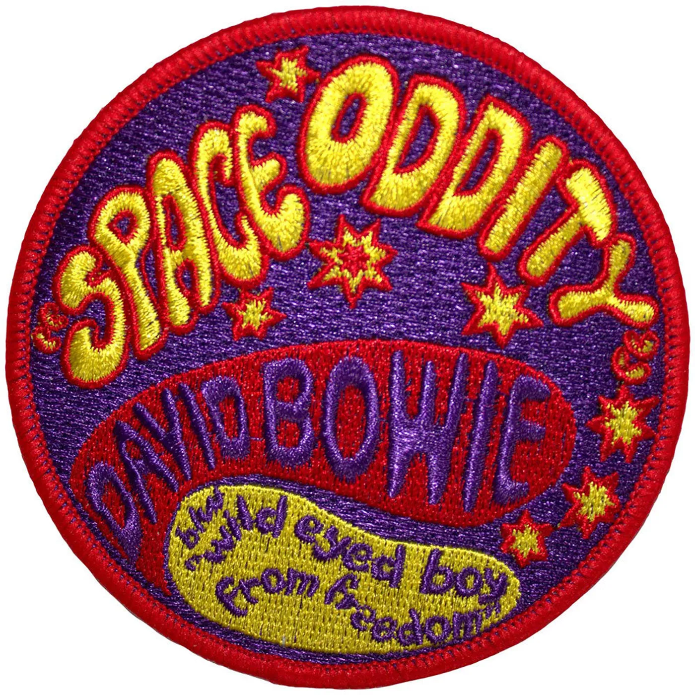 David Bowie Patches - Iron On - Space Oddity