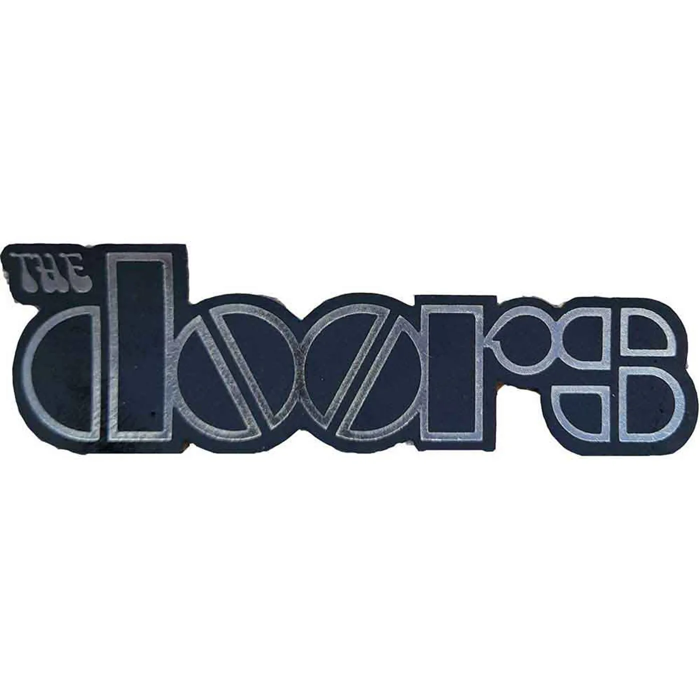 The Doors Patches - Iron On - Chrome Logo