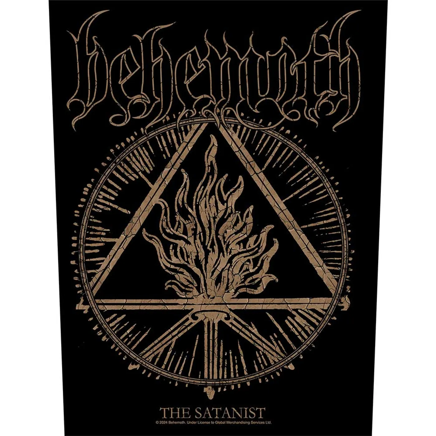 Behemoth Patches - Woven Sew On - The Satanist