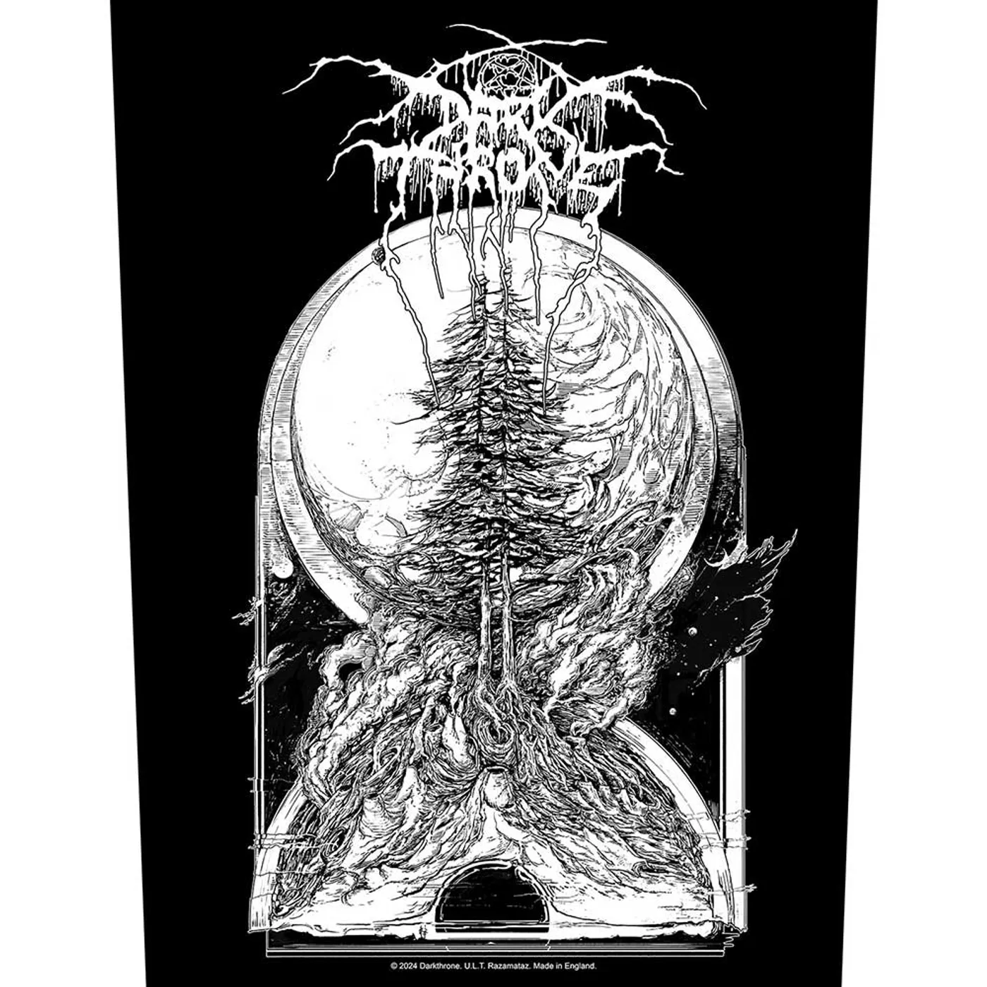 Darkthrone Patches - Woven Sew On - Lone Pines Of The Lost Planet