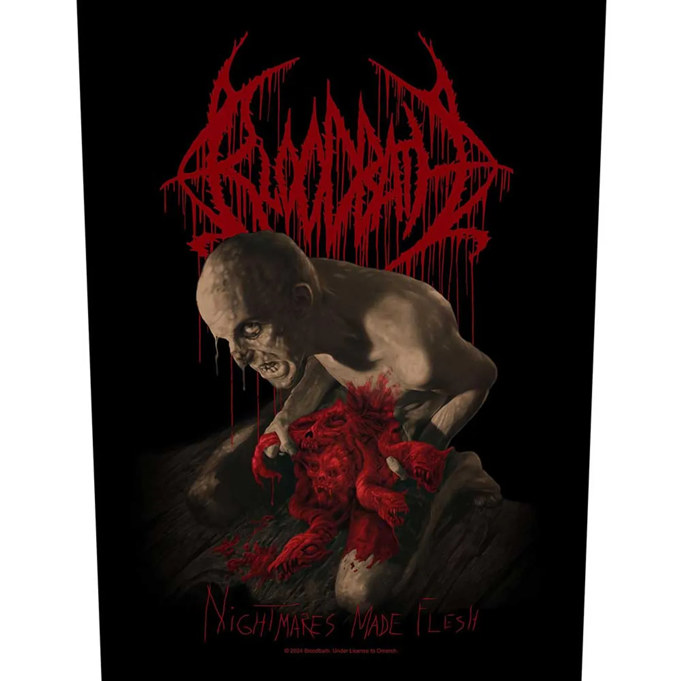 Bloodbath Patches - Woven Sew On - Nightmares Made Flesh