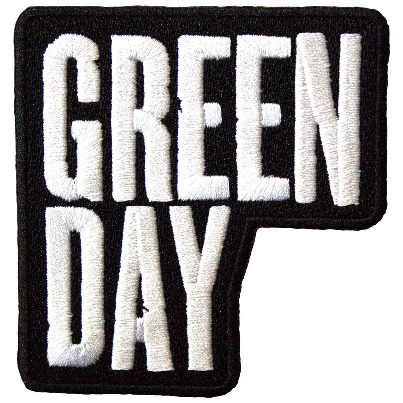 Green Day Patches - Iron On - Stacked Logo