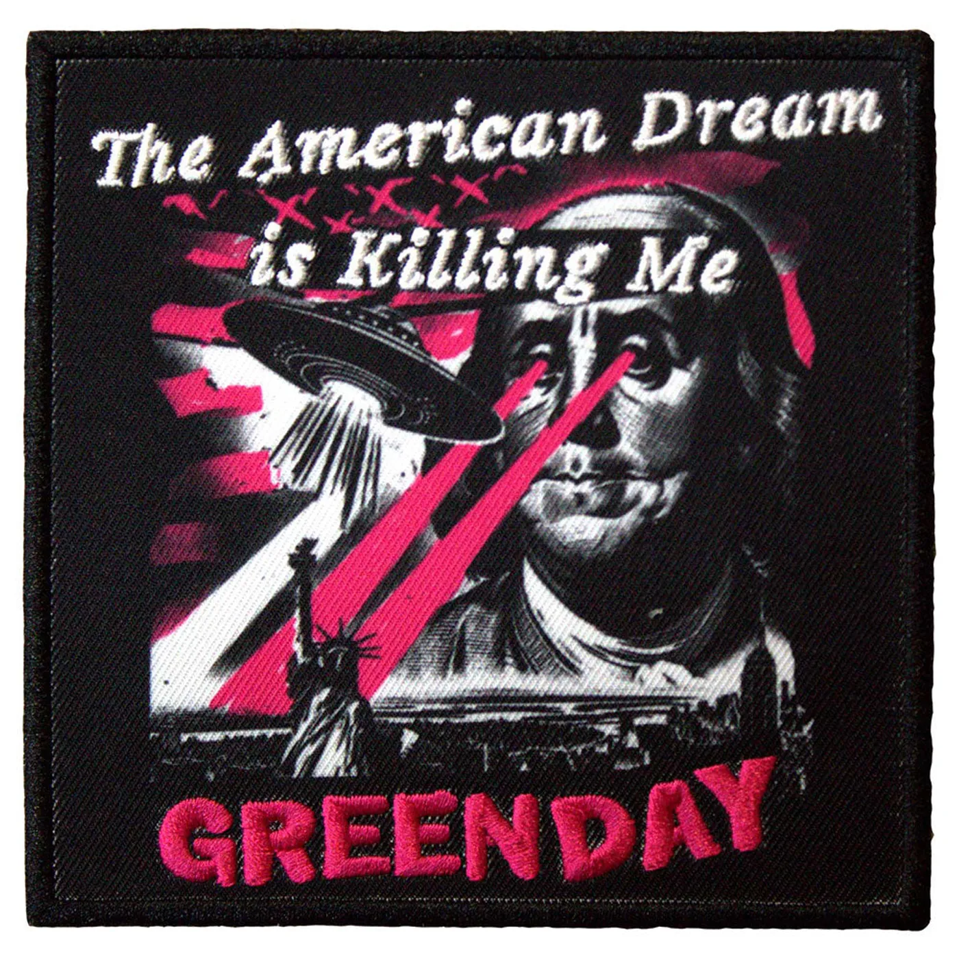 Green Day Patches - Iron On - American Dream