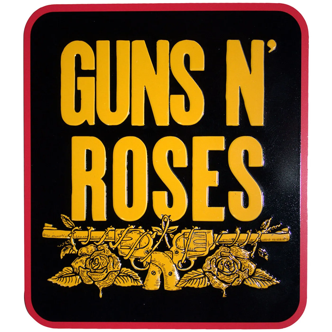 Guns N' Roses Fridge Magnets - Stacked Black