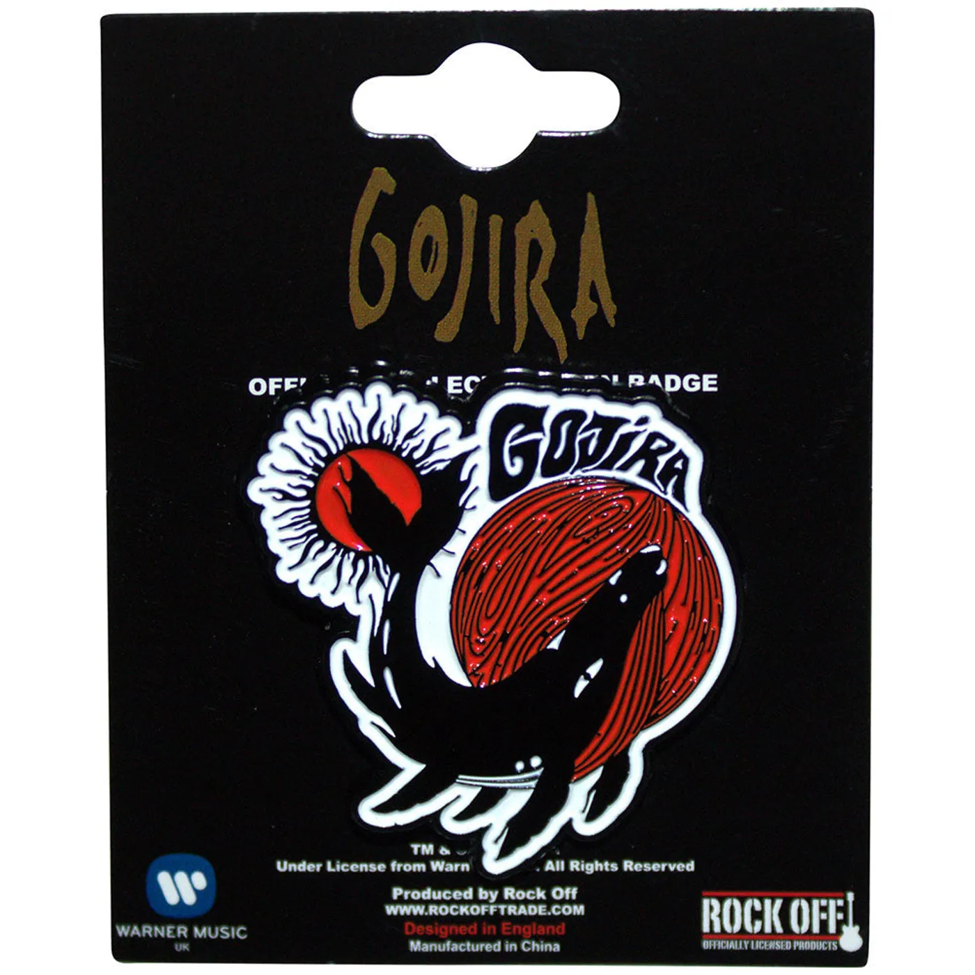 Gojira Pin - Badge - Whale