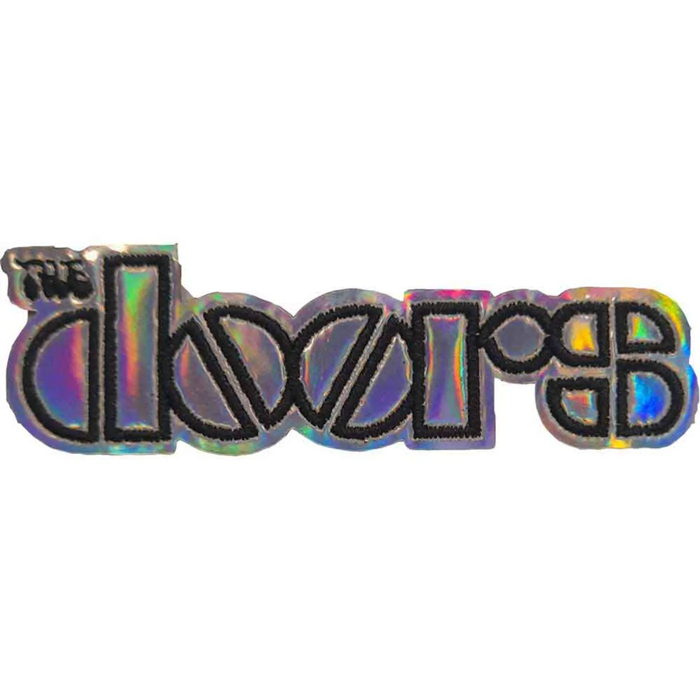The Doors Patches - Iron On - Sonic Silver Logo