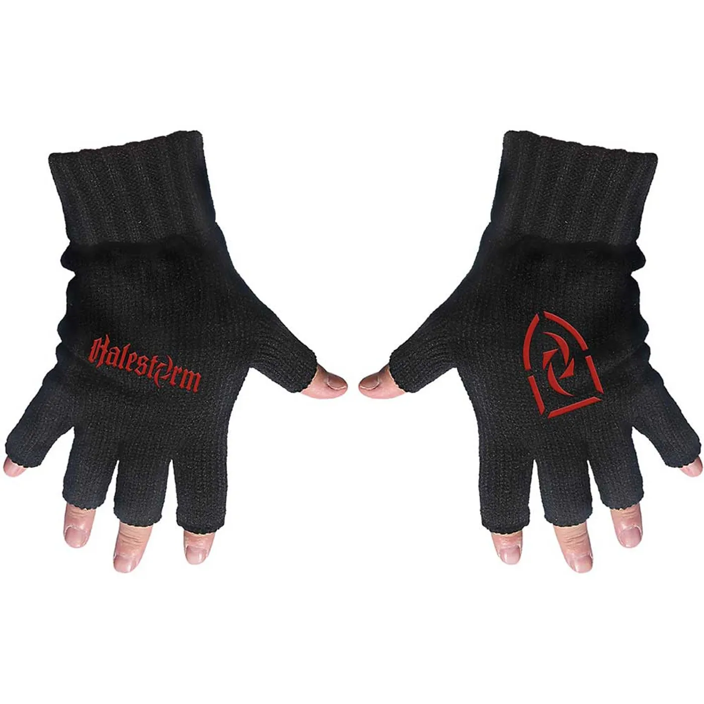 Halestorm Fingerless Gloves - Logo