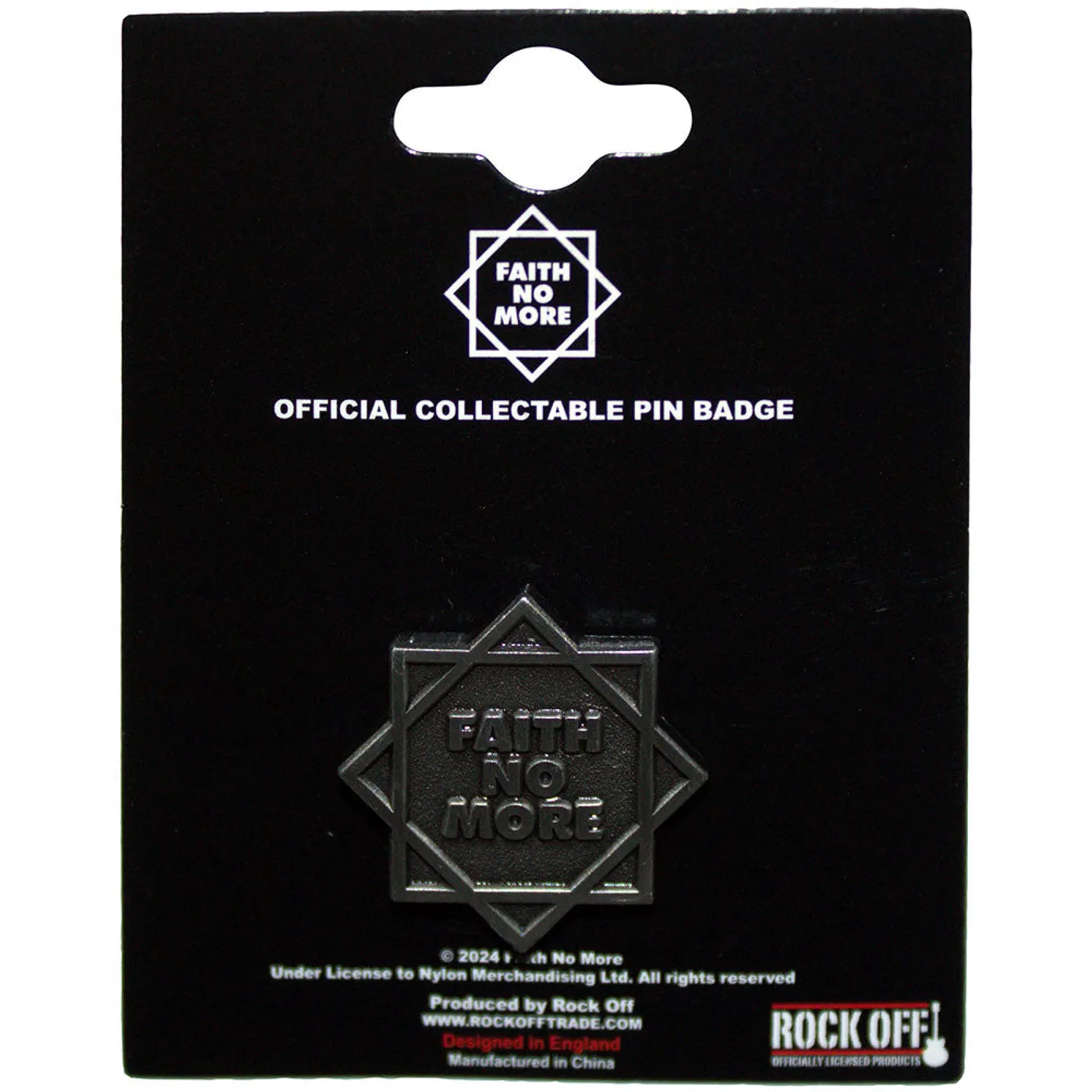 Faith No More Pin - Badge - Star Logo