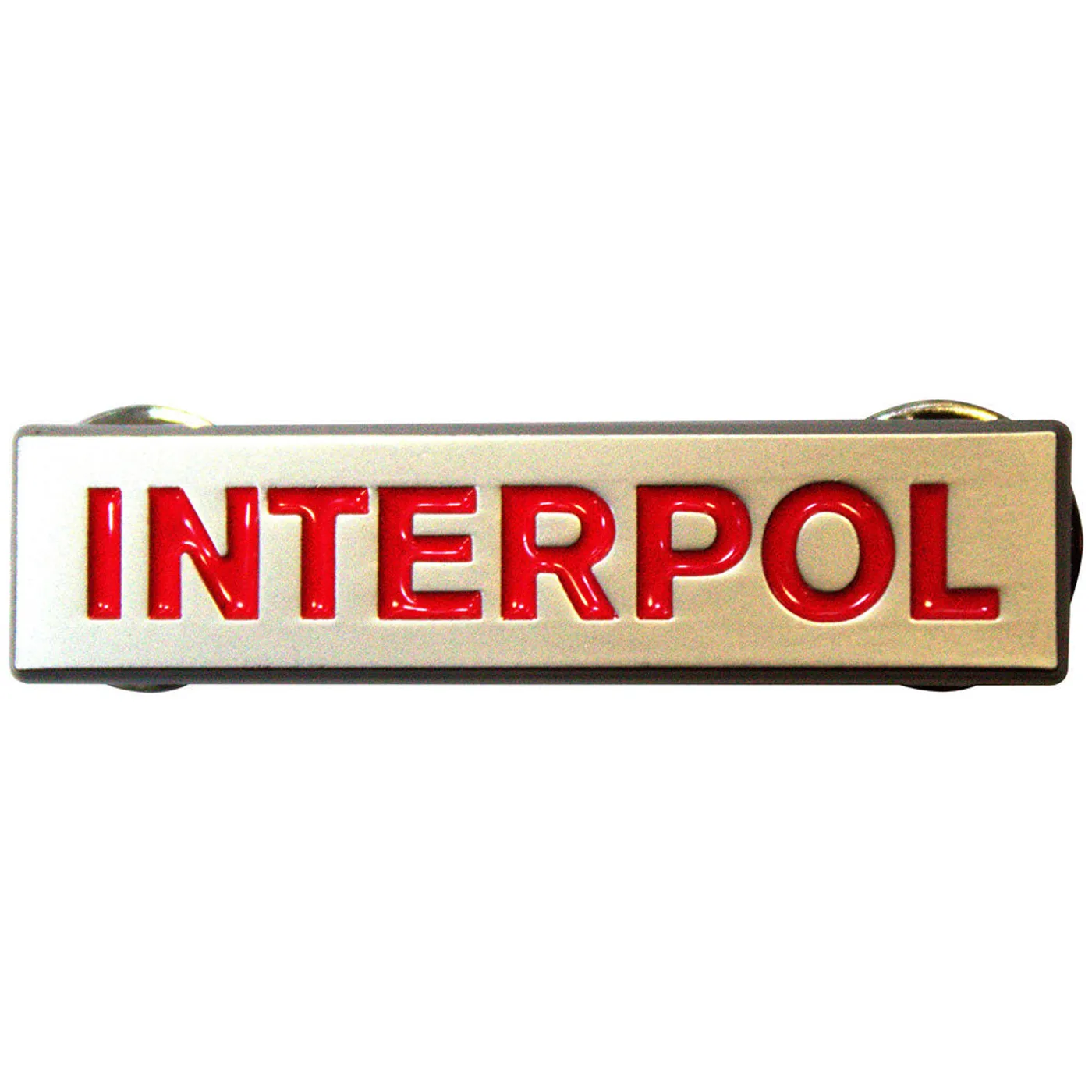 Interpol Pin - Badge - Text Logo