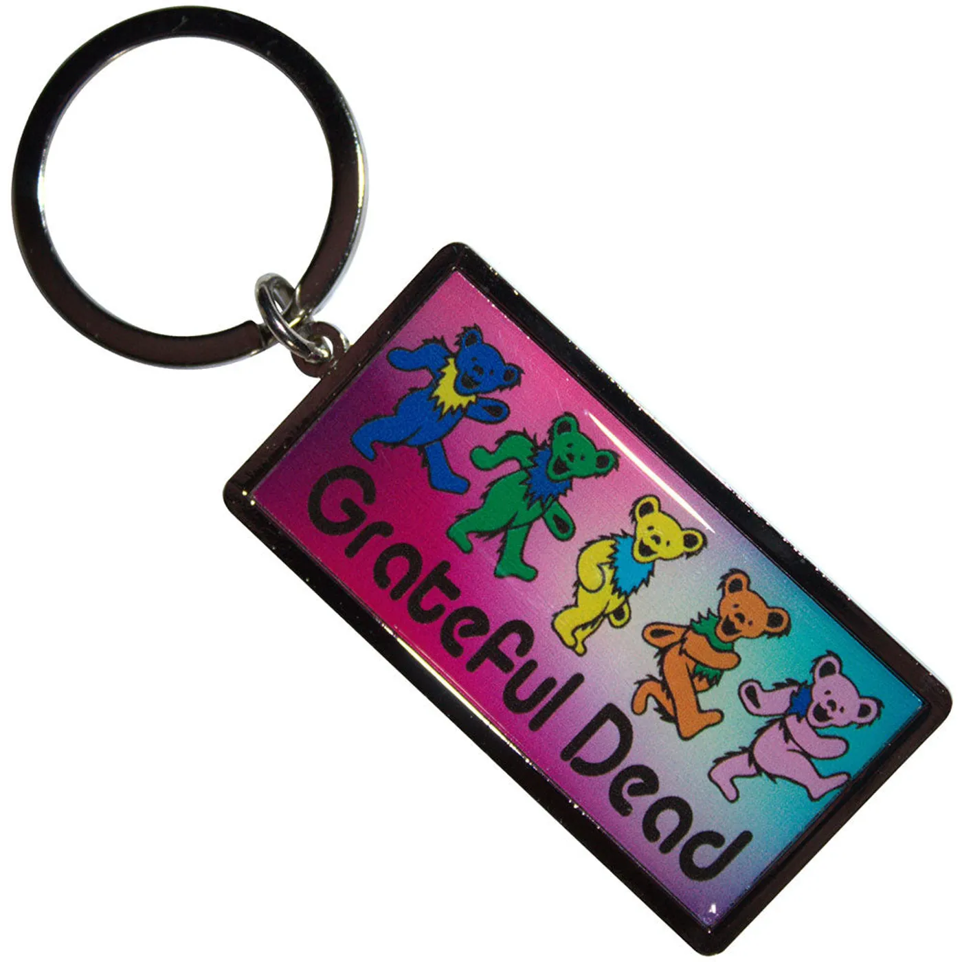 Grateful Dead Standard Keychains - Dancing Bears