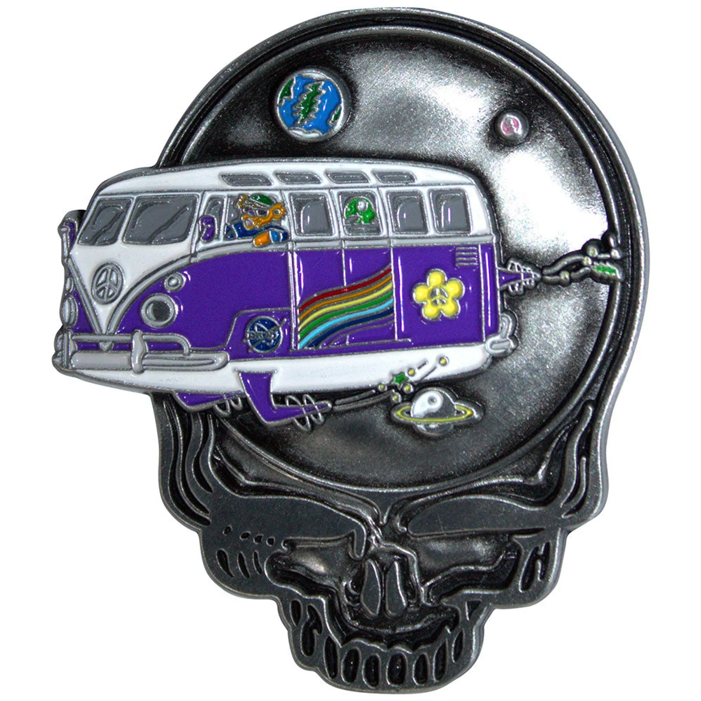 Grateful Dead Pin - Badge - Space Your Face Bus