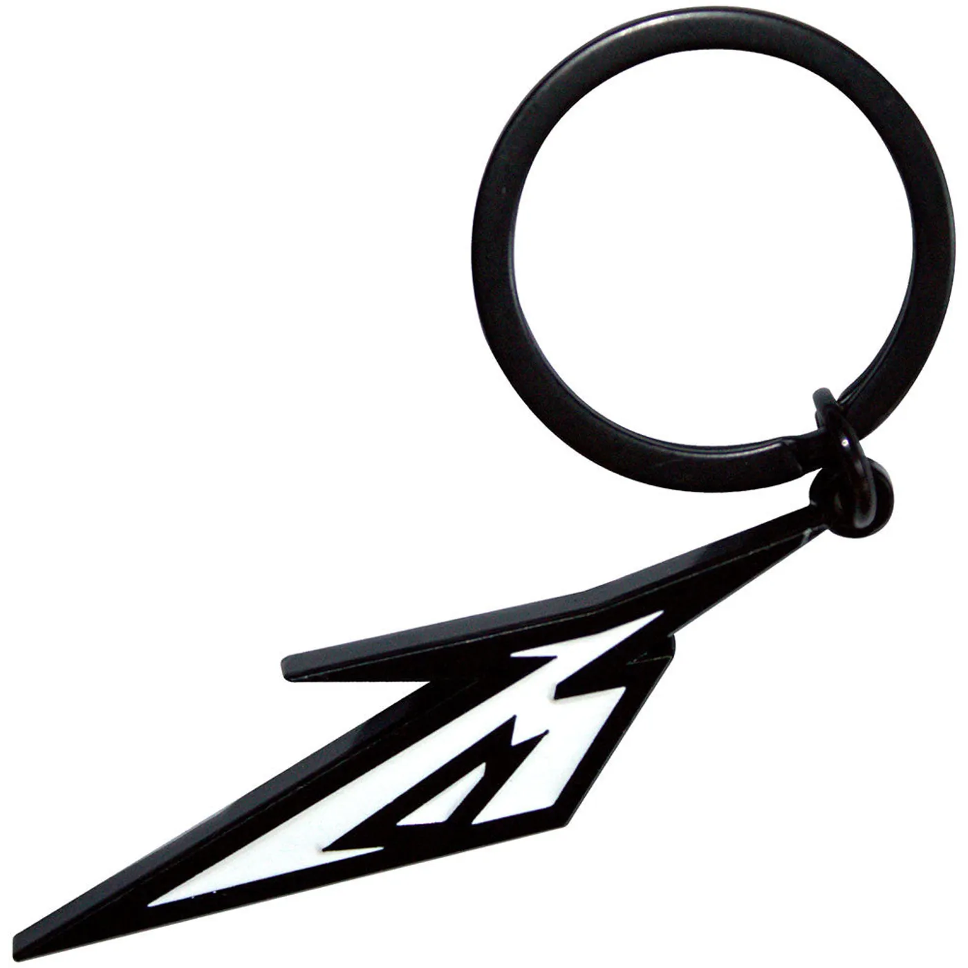 Metallica Standard Keychains - B&W M Logo