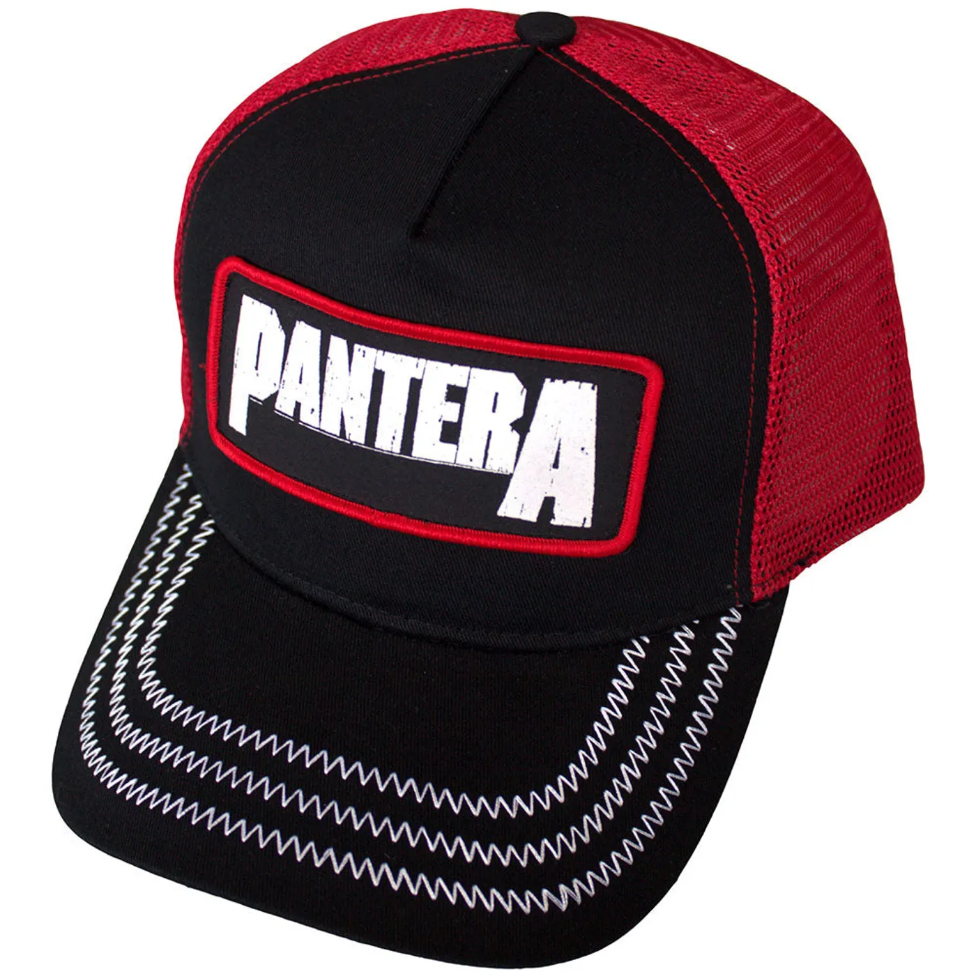 Pantera Baseball Caps - B&W Patch