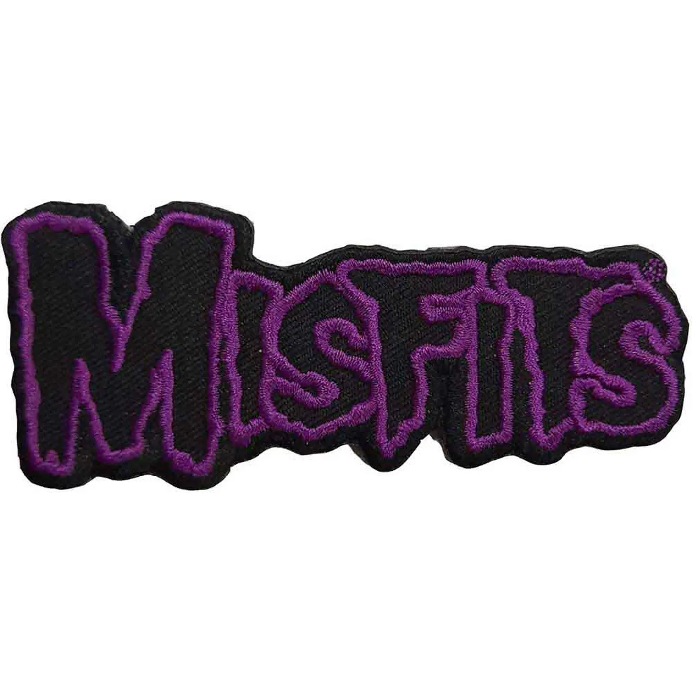 Misfits Patches - Iron On - Purple Border Logo