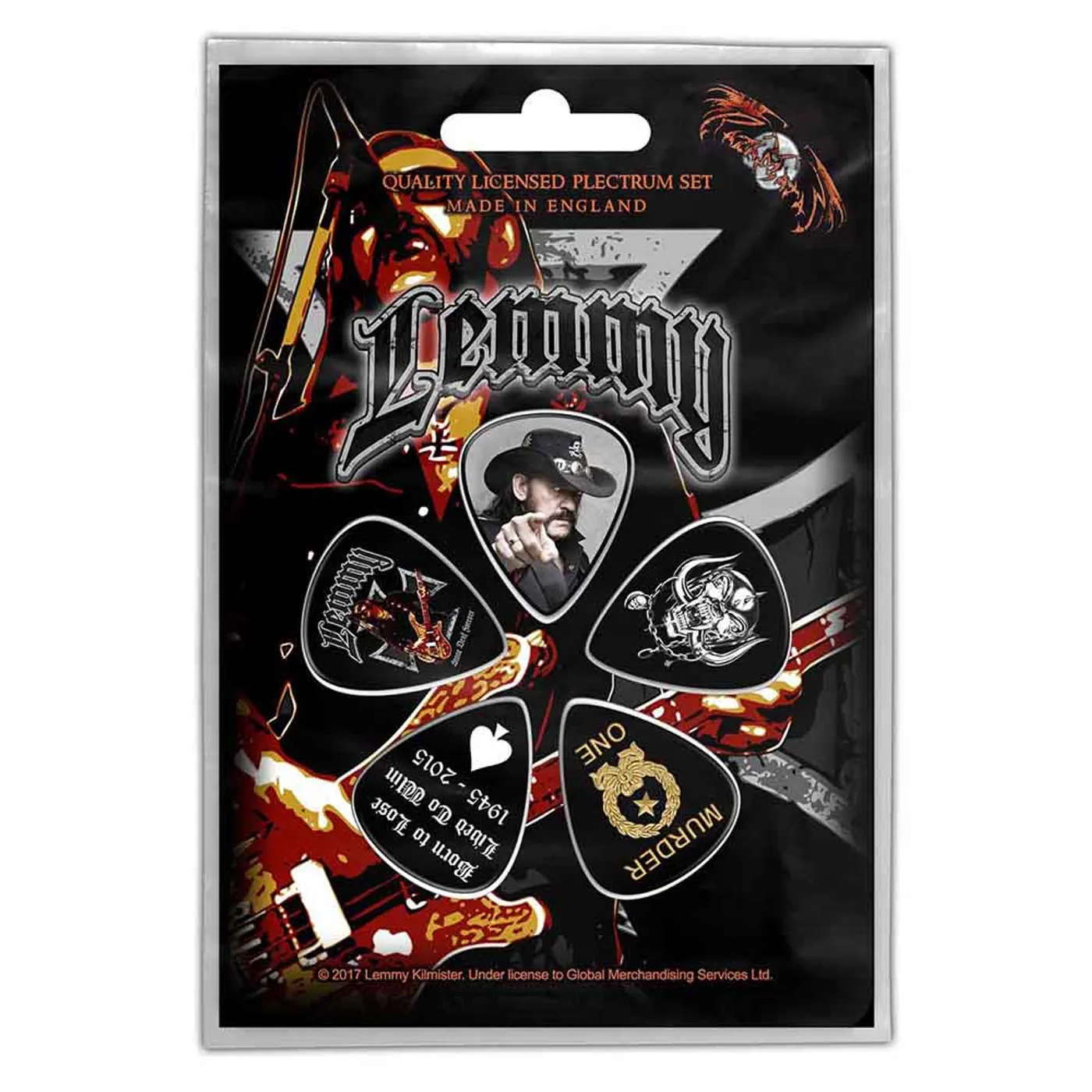 Lemmy Plectrum - Multi-pack - Stone Deaf Forever