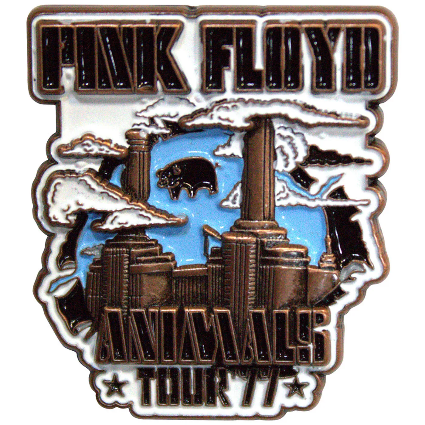 Pink Floyd Pin - Badge - Animals Tour '77
