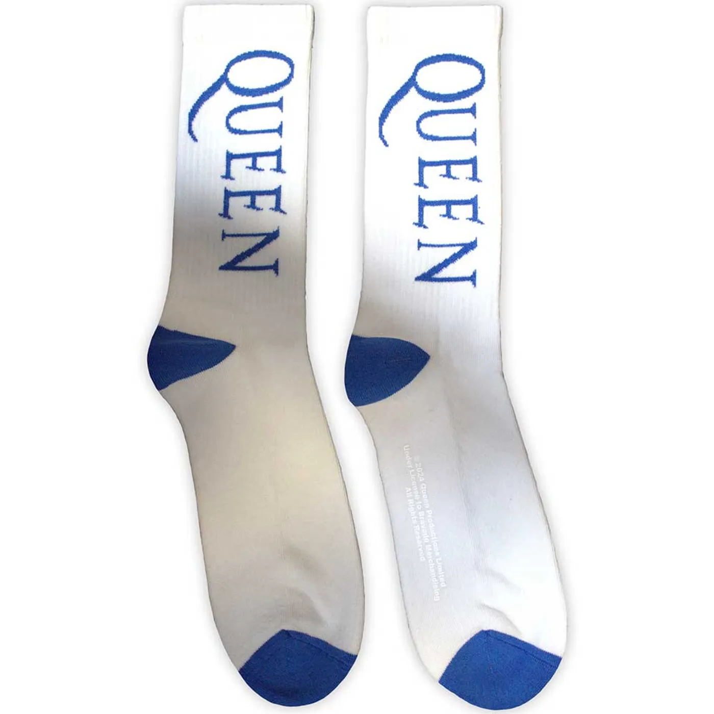 Queen Terry Socks - Blue Logo