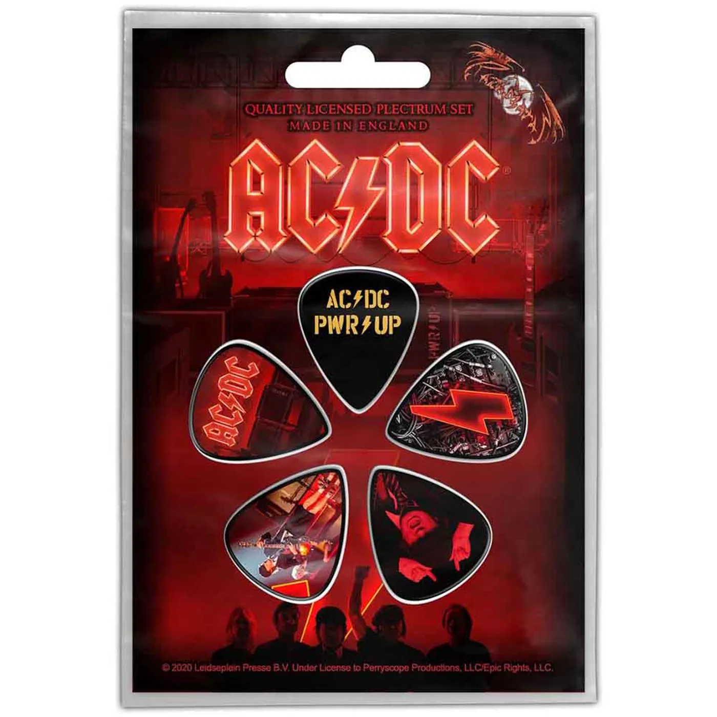 AC/DC Plectrum - Multi-pack - PWR-UP