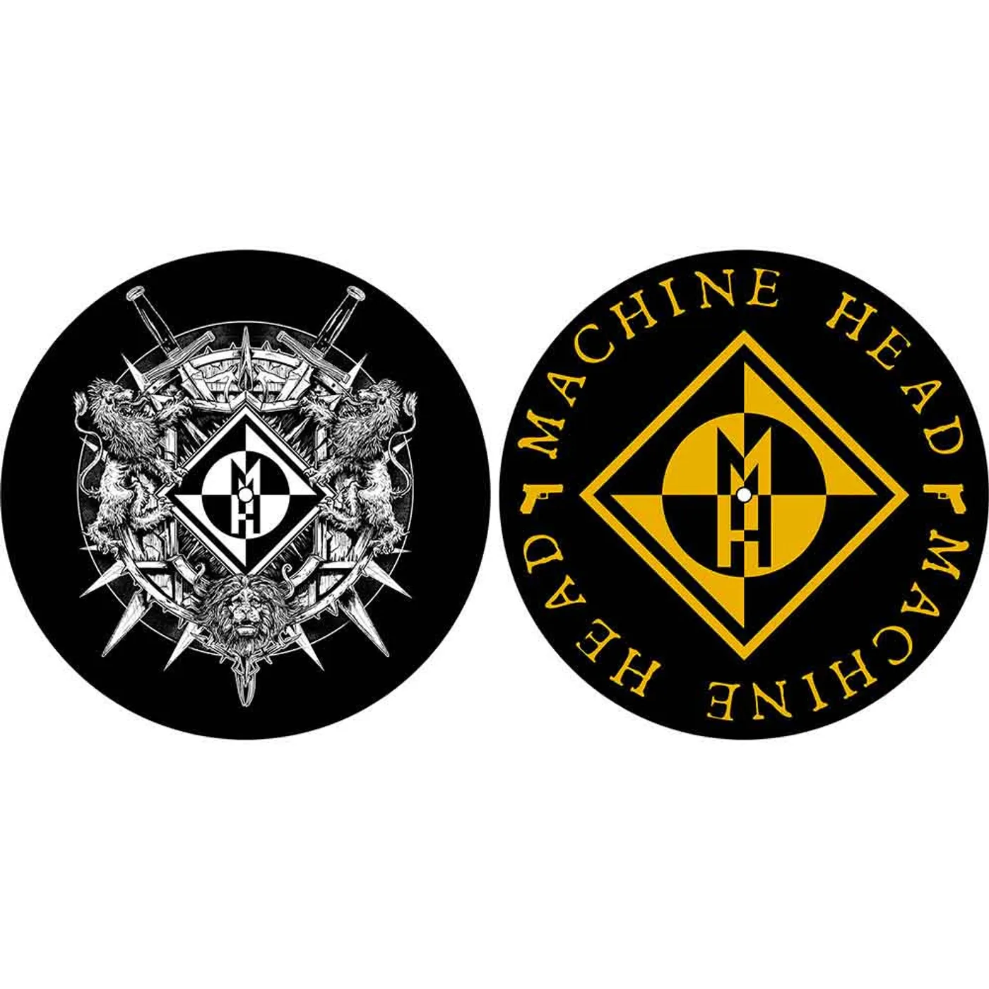 Machine Head Slipmat 2 Pack - Crest