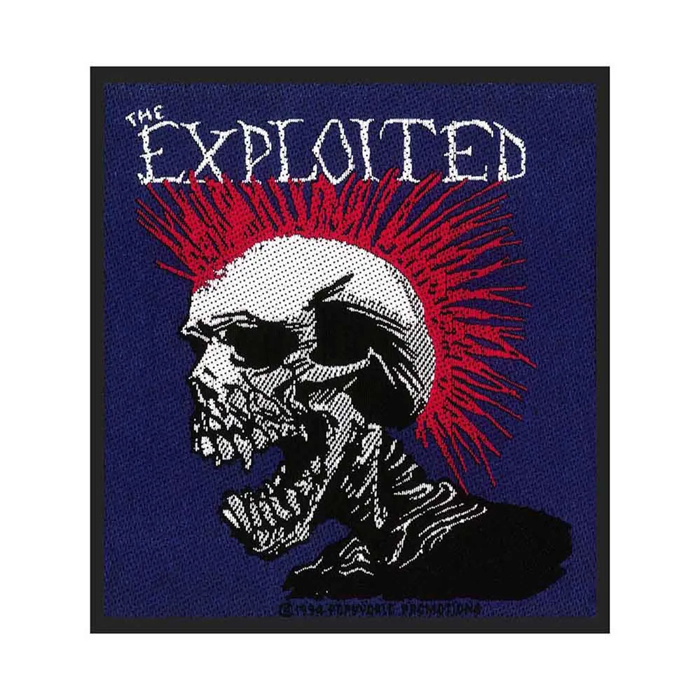 The Exploited, The Patches - Woven Sew On - Mohican