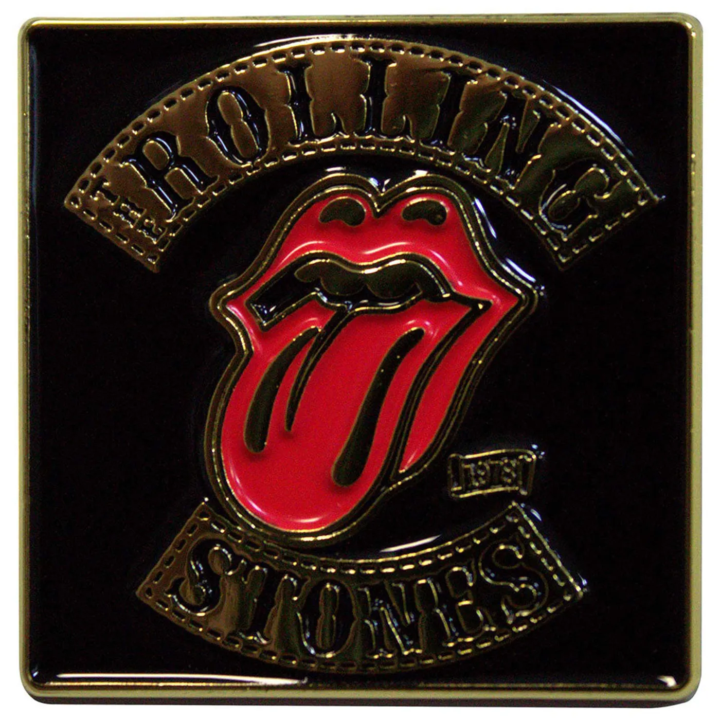 The Rolling StonesPin - Badge - Tour '78 Gold
