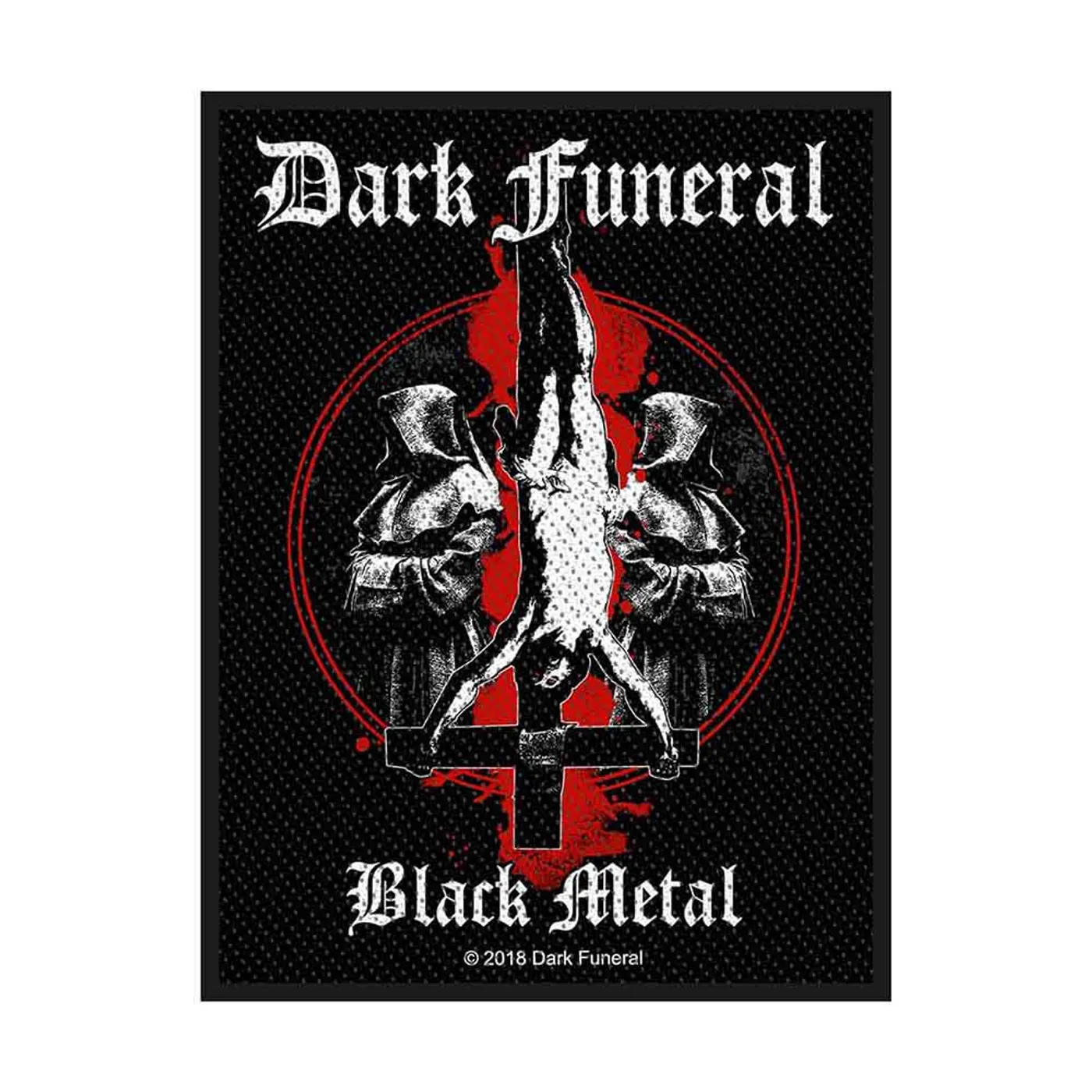 Dark Funeral Patches - Woven Sew On - Black Metal