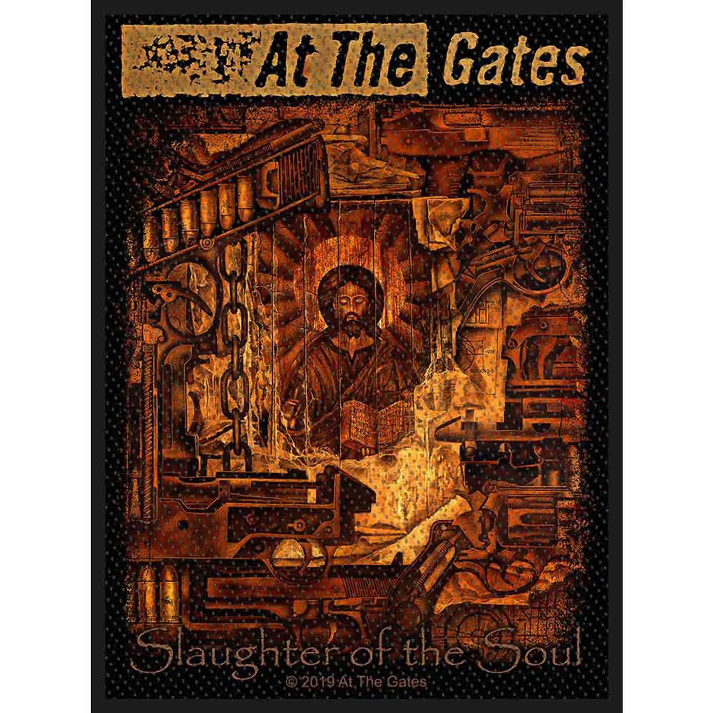 At The Gates Patches - Woven Sew On - Slaughter Of The Soul