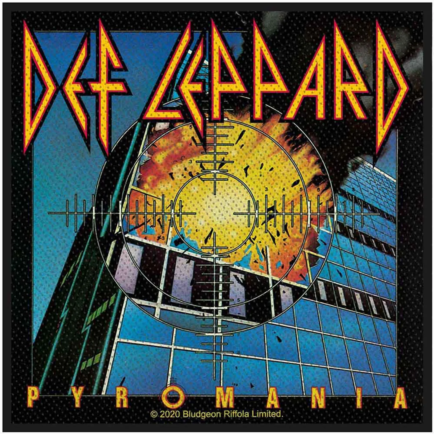 Def Leppard Patches - Woven Sew On - Pyromania