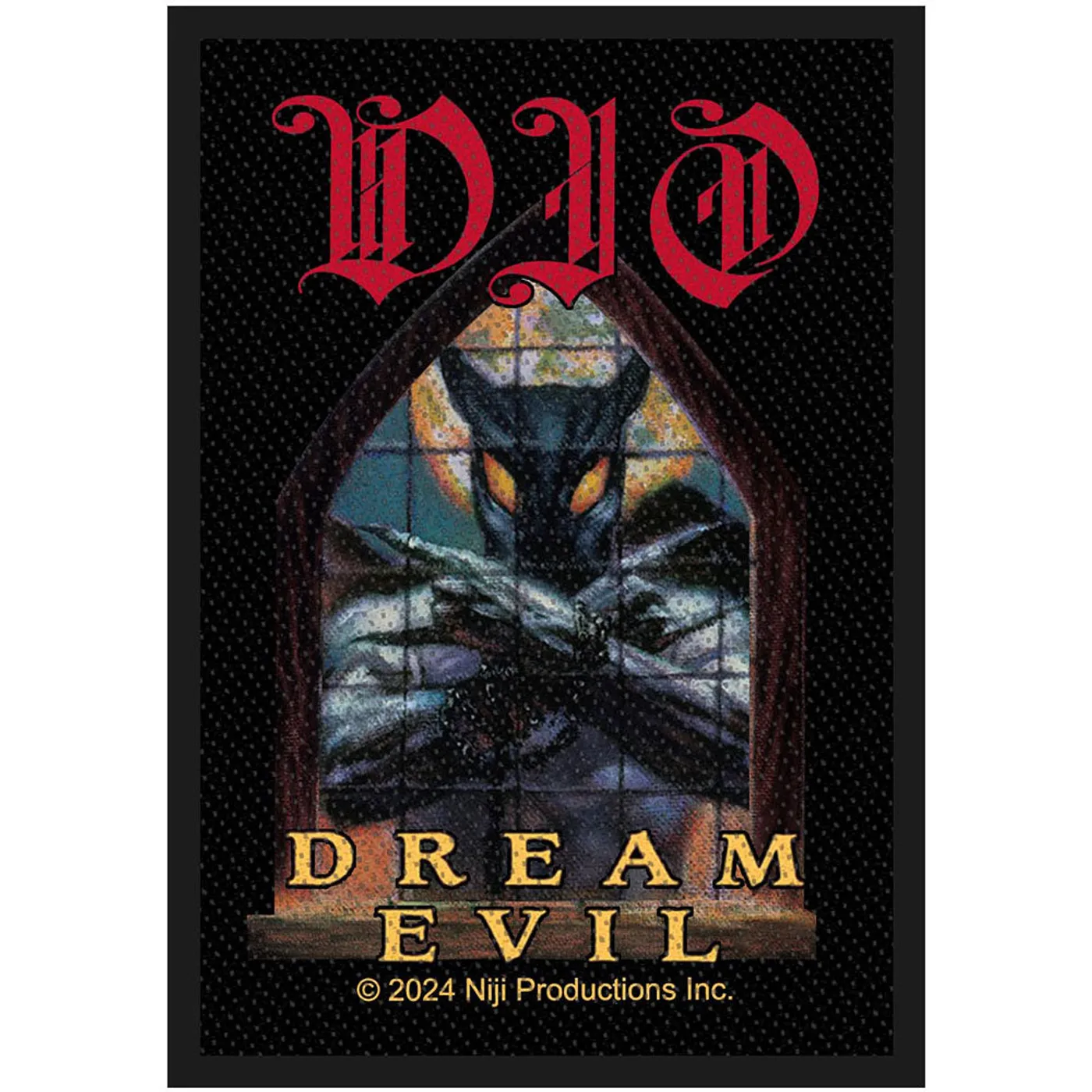 Dio Patches - Woven Sew On - Dream Evil
