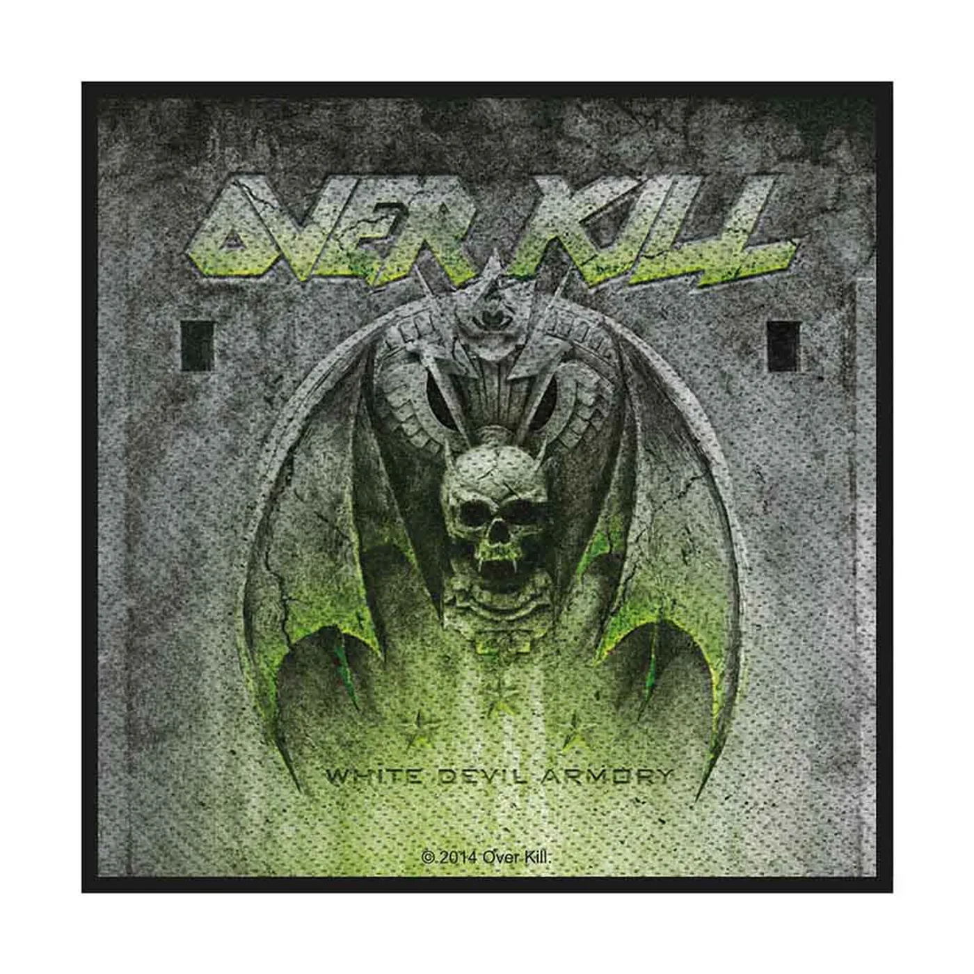 Overkill Patches - Woven Sew On - White Devil Armory
