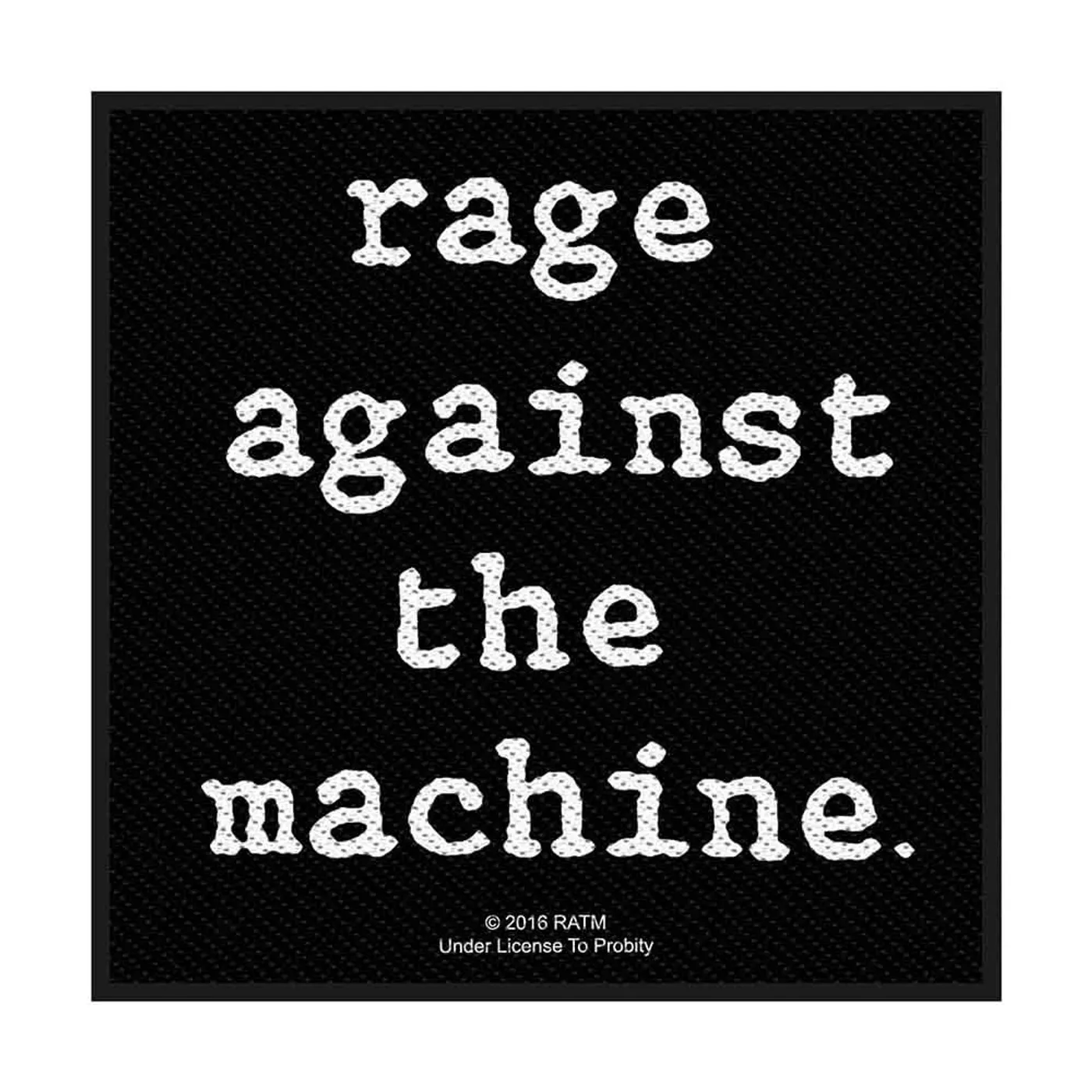 Rage Against The Machine Patches - Woven Sew On - Logo