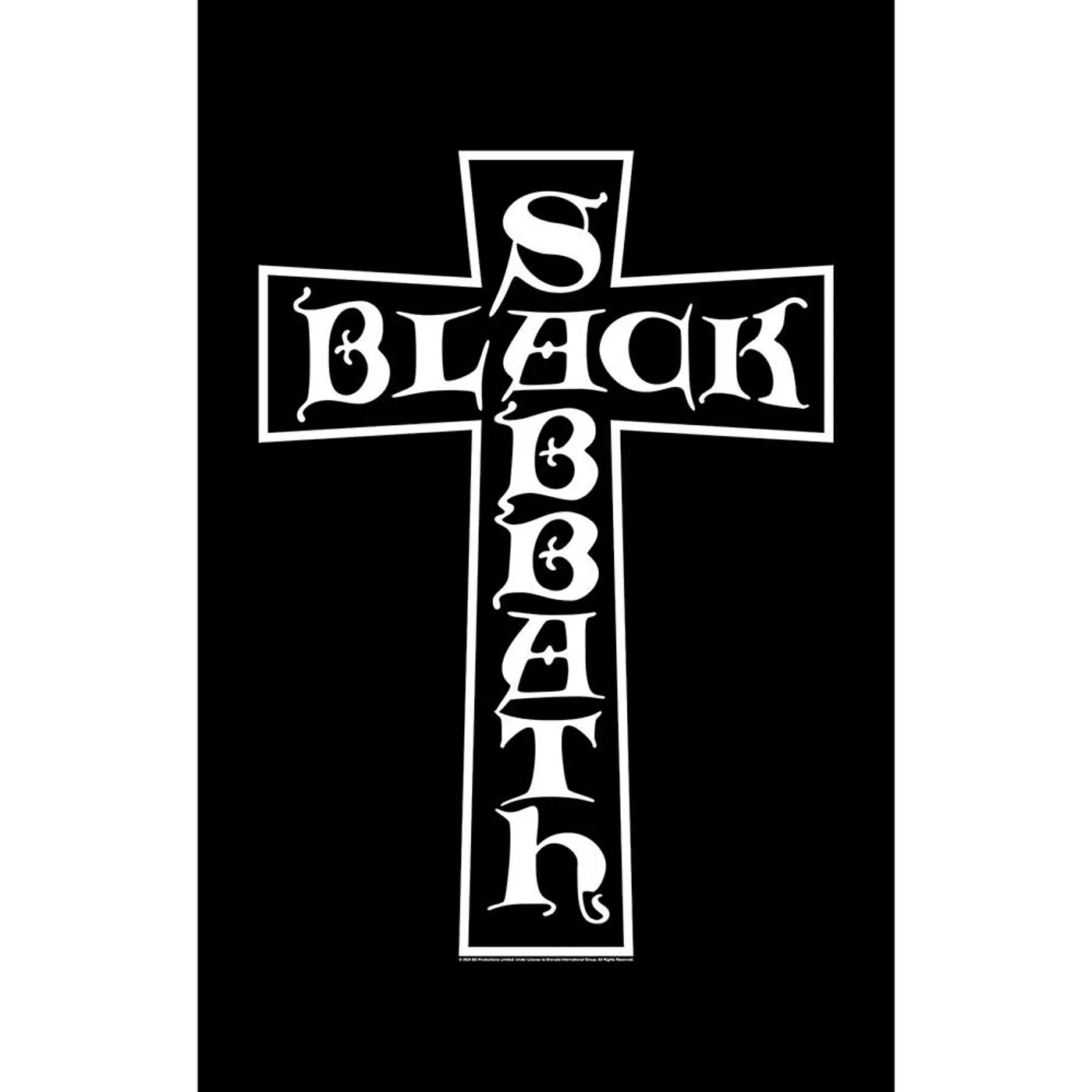 Black Sabbath Posters - Textile - Cross