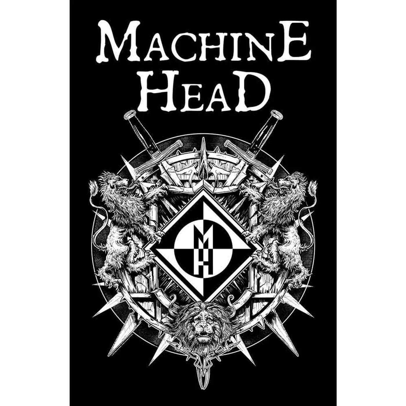 Machine Head Posters - Textile - Crest