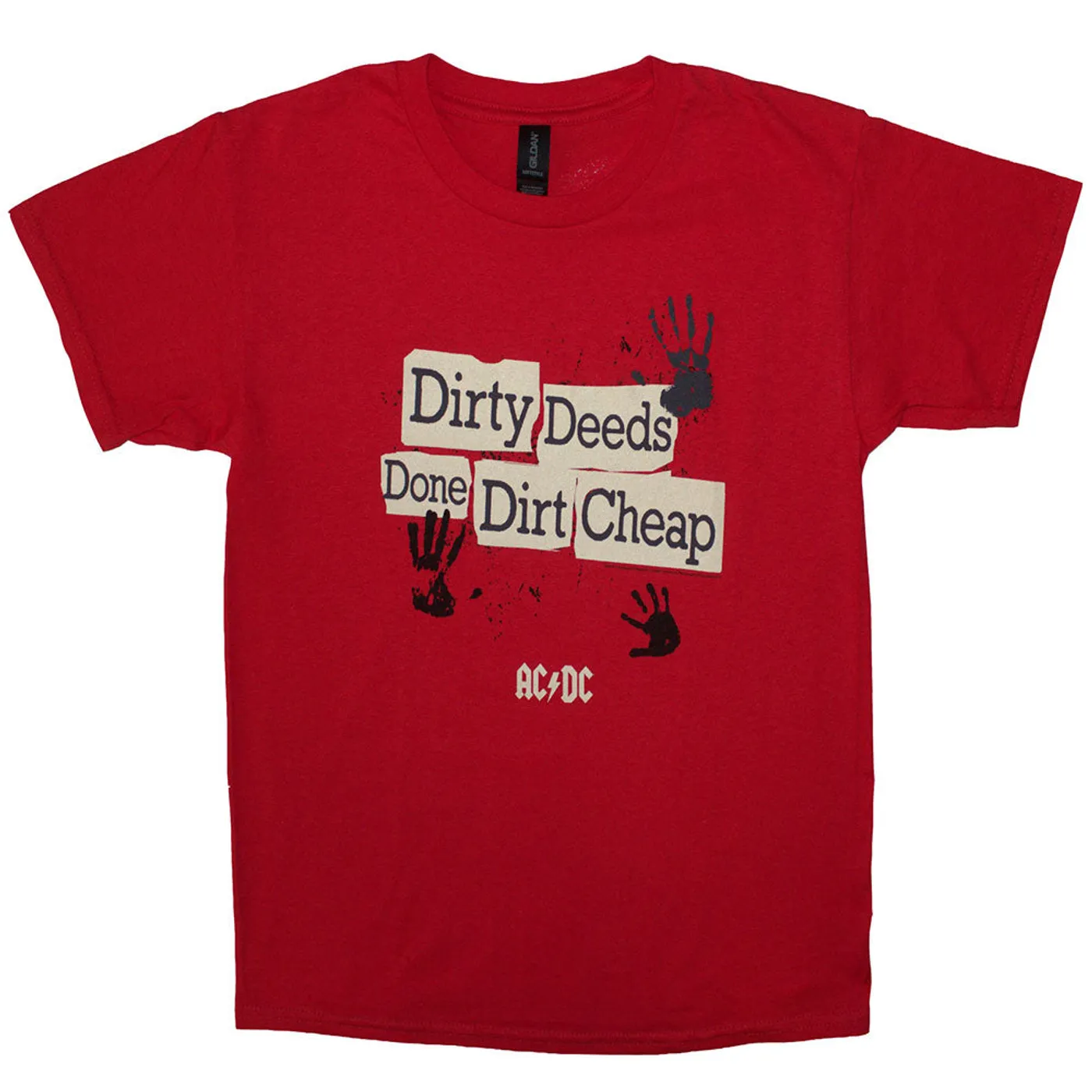 AC/DC Children's T Shirt - Dirty Deeds Done Dirt Cheap