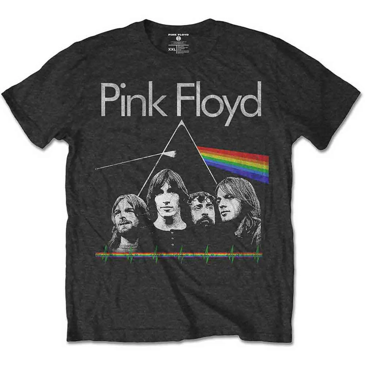 Pink Floyd Children's T Shirt - DSOTM Band & Pulse