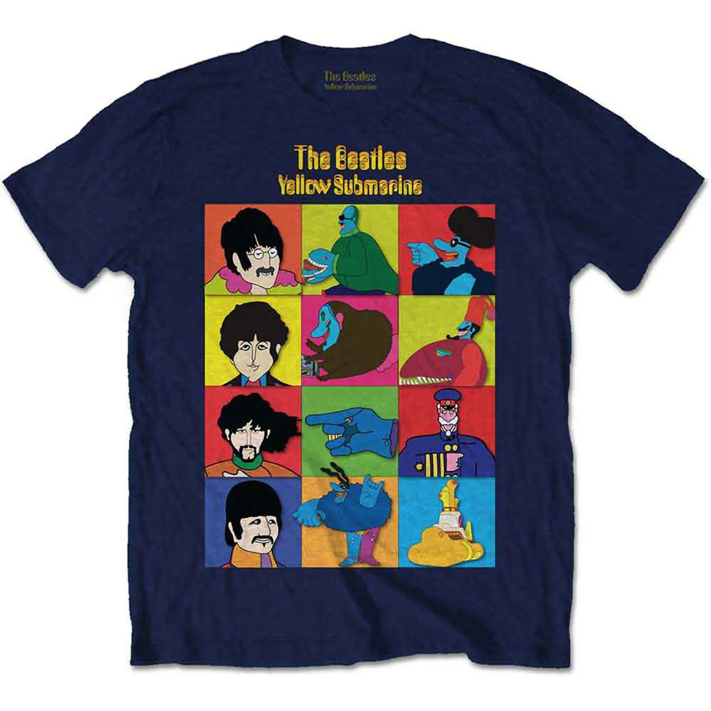 The Beatles Children's T Shirt - Sub Characters