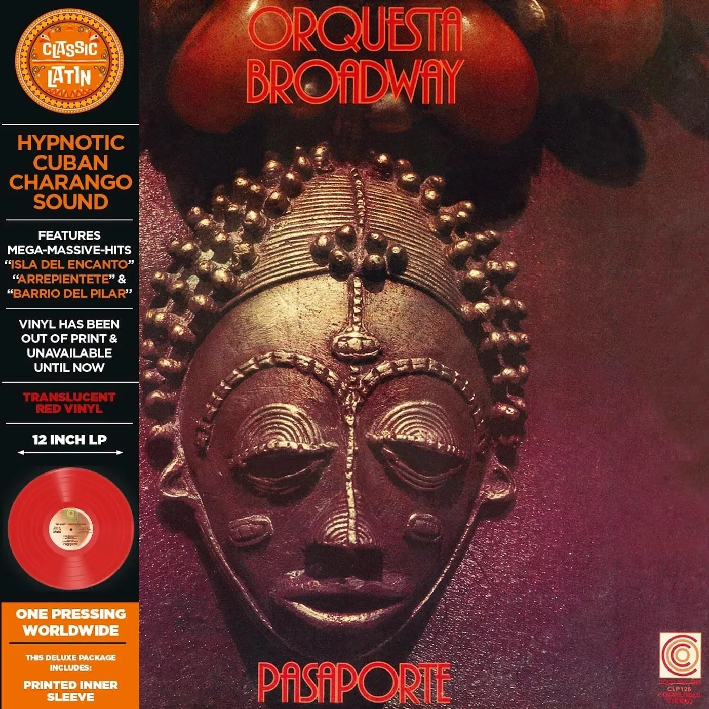 Orquesta Broadway LP - Pasaporte (Red Vinyl)