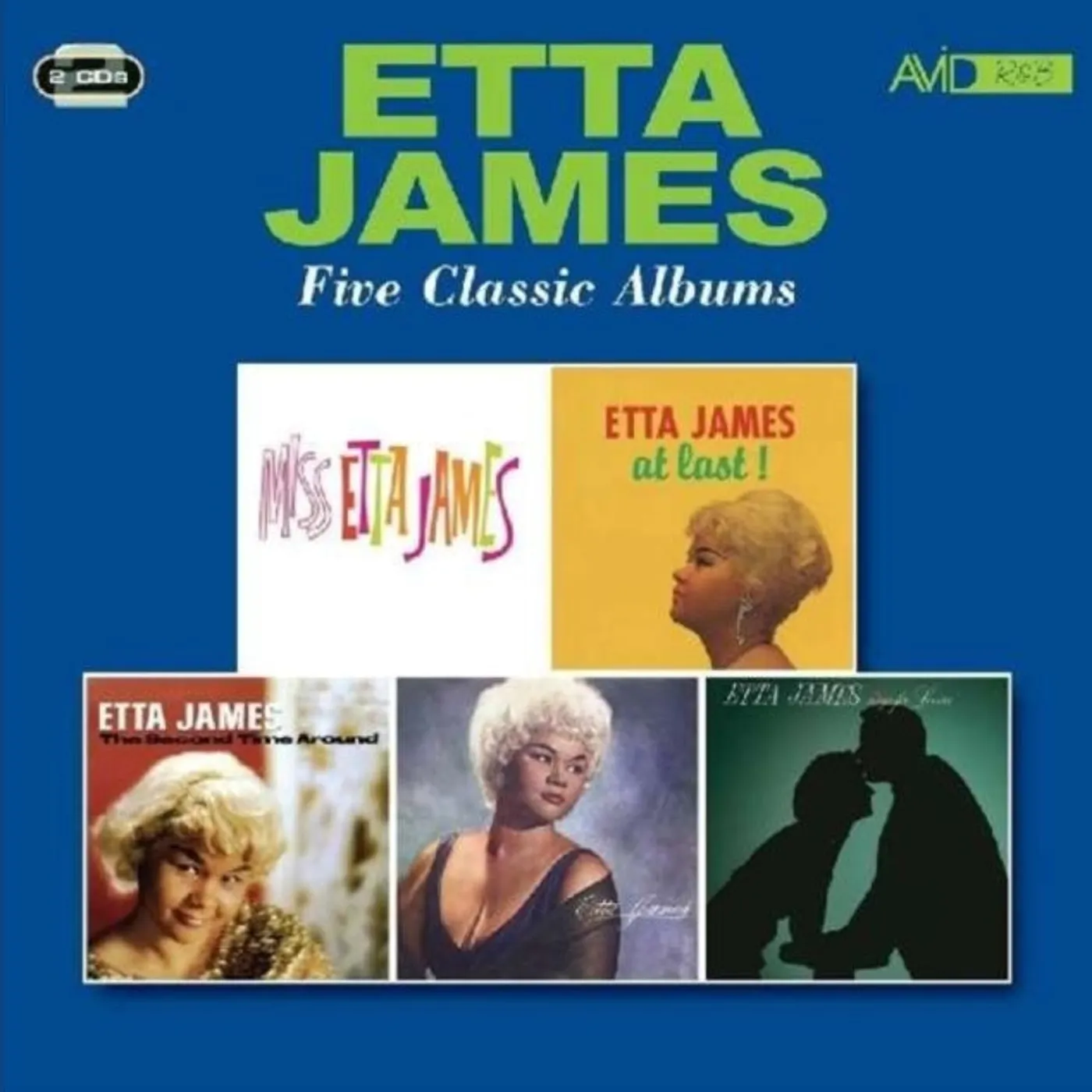 Etta James CD - Five Classic Albums (Miss Etta James / At Last! / Second Time Around / Etta James / Sings For Lovers)