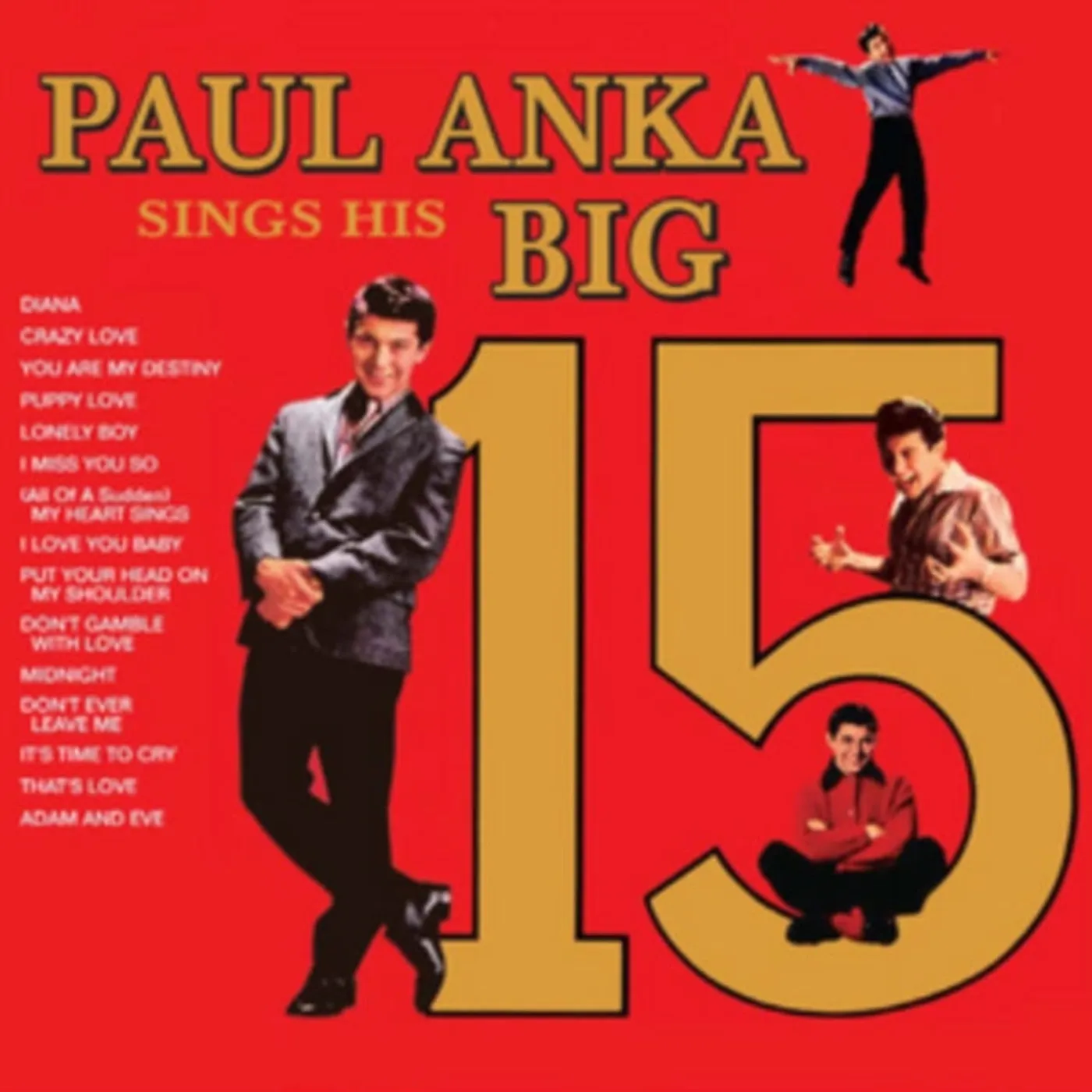 Paul Anka CD - Paul Anka Sings His Big 15