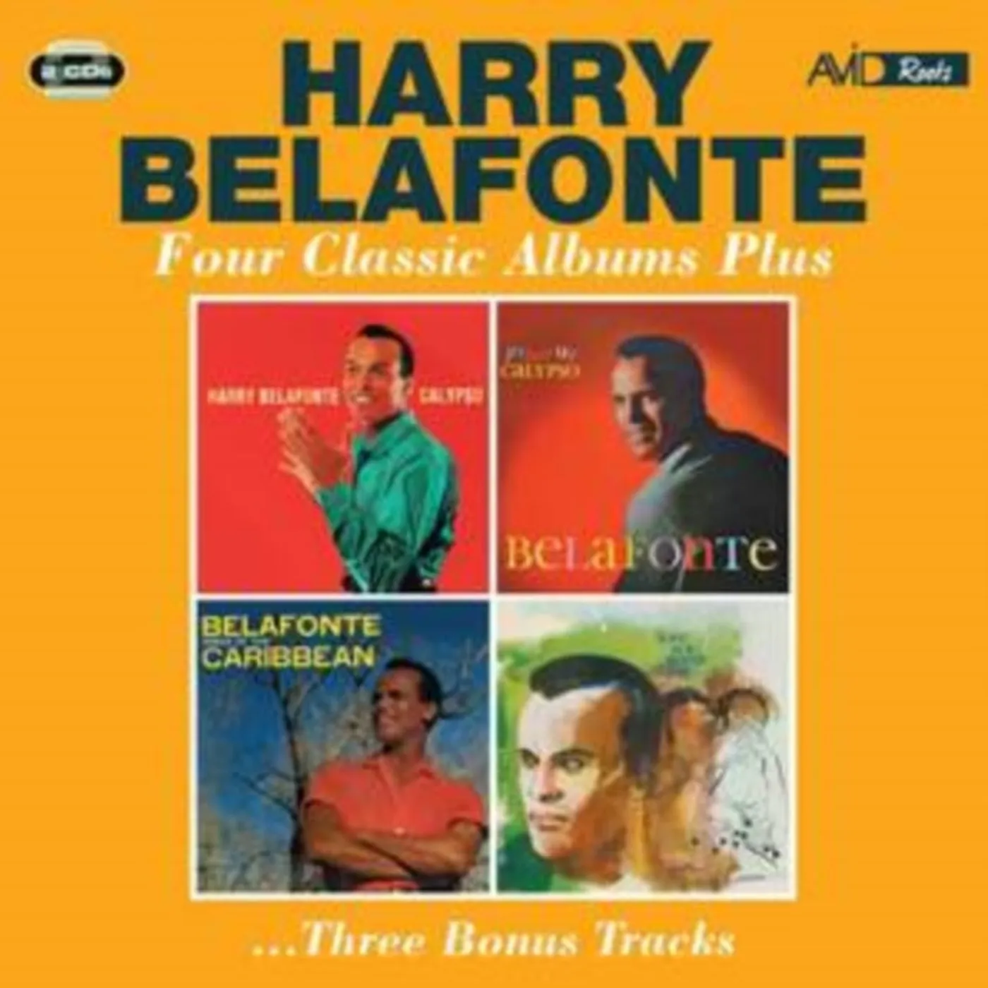 Harry Belafonte CD - Four Classic Albums Plus